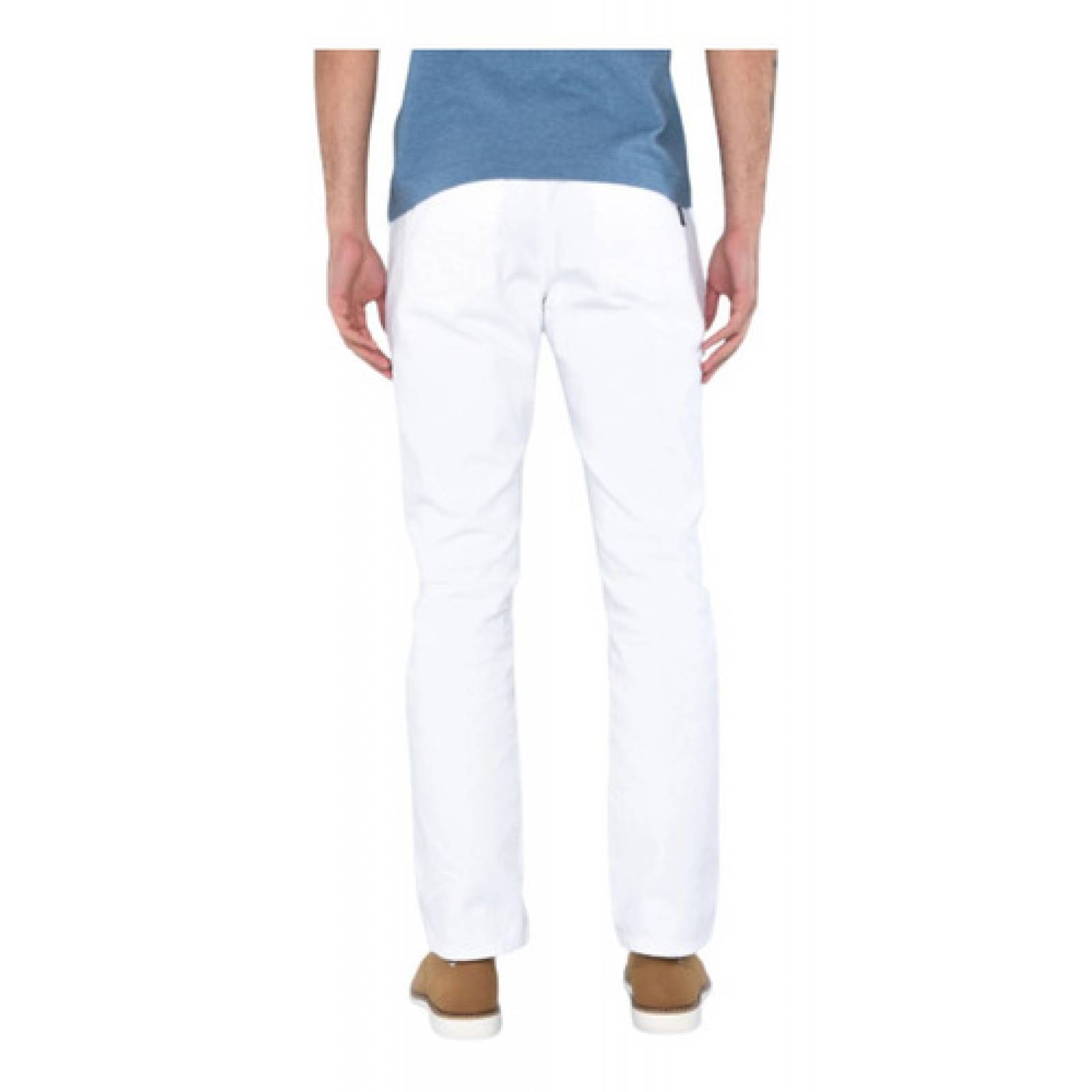 Pantalón Blanco Hombre Oggi Jeans Vaxter Gabardina Stretch 