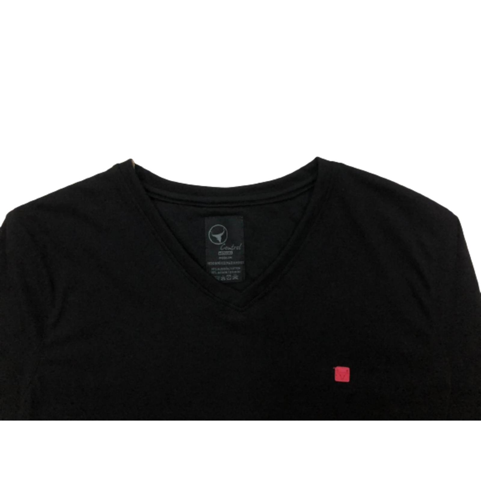 Playera Control Cuello V Manga Larga 