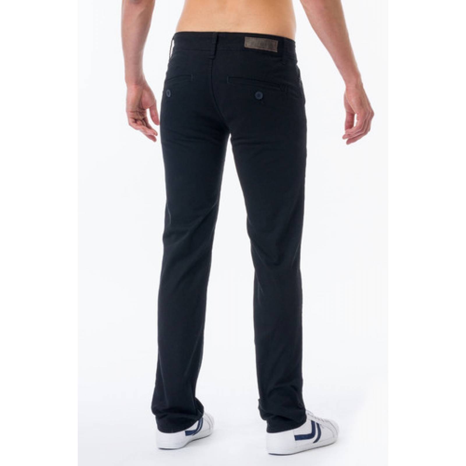 Pantalón De Gabardina Para Hombre Slim Fit Moda Gevy Jeans