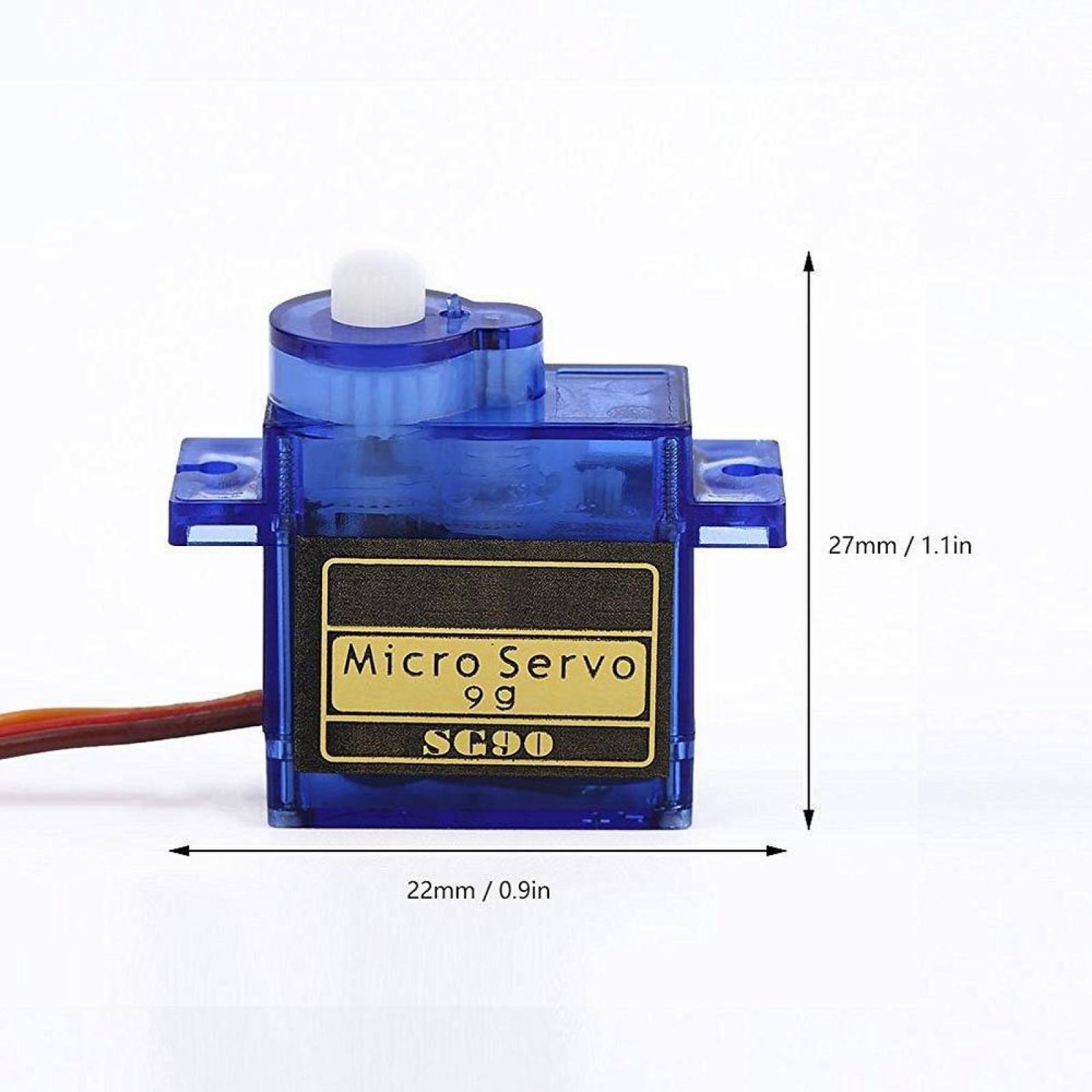 Micro Servo SG90 - Posición 180 Grados - 330ohms