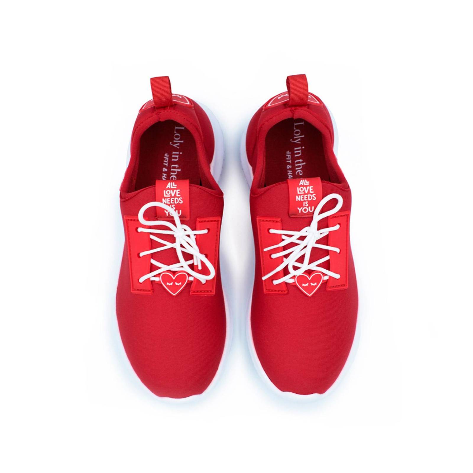 Tenis Rojo LILIAN de mujer Loly in the sky 