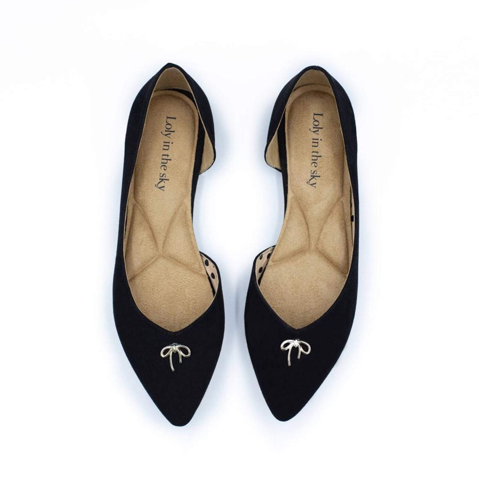 Flat Negro LINA de mujer Loly In The Sky 