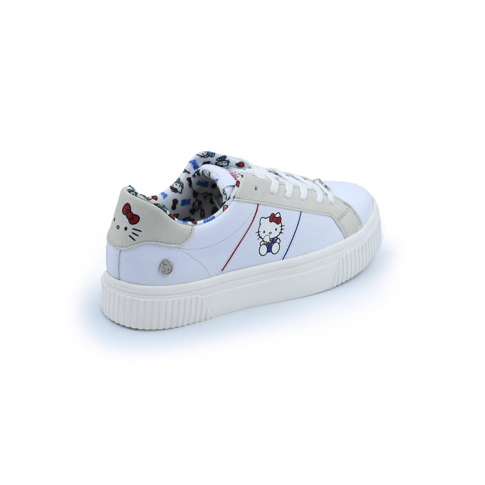 Tenis Blancos de Mujer Yummi Hello Kitty Loly In The Sky