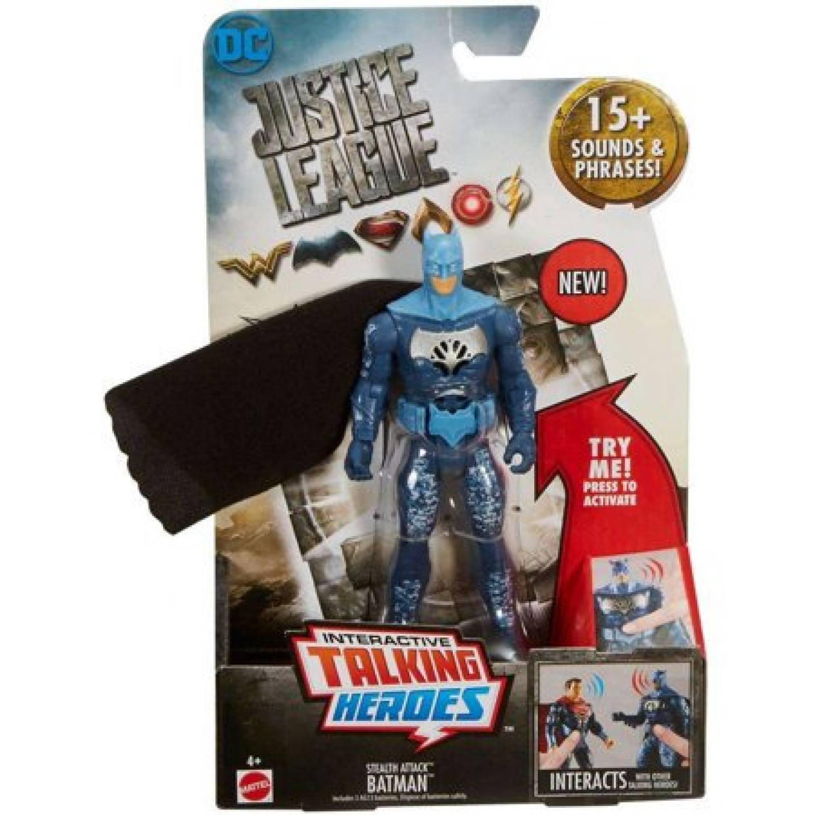 DC Talking Heroes BATMAN STEALTH ATTACK