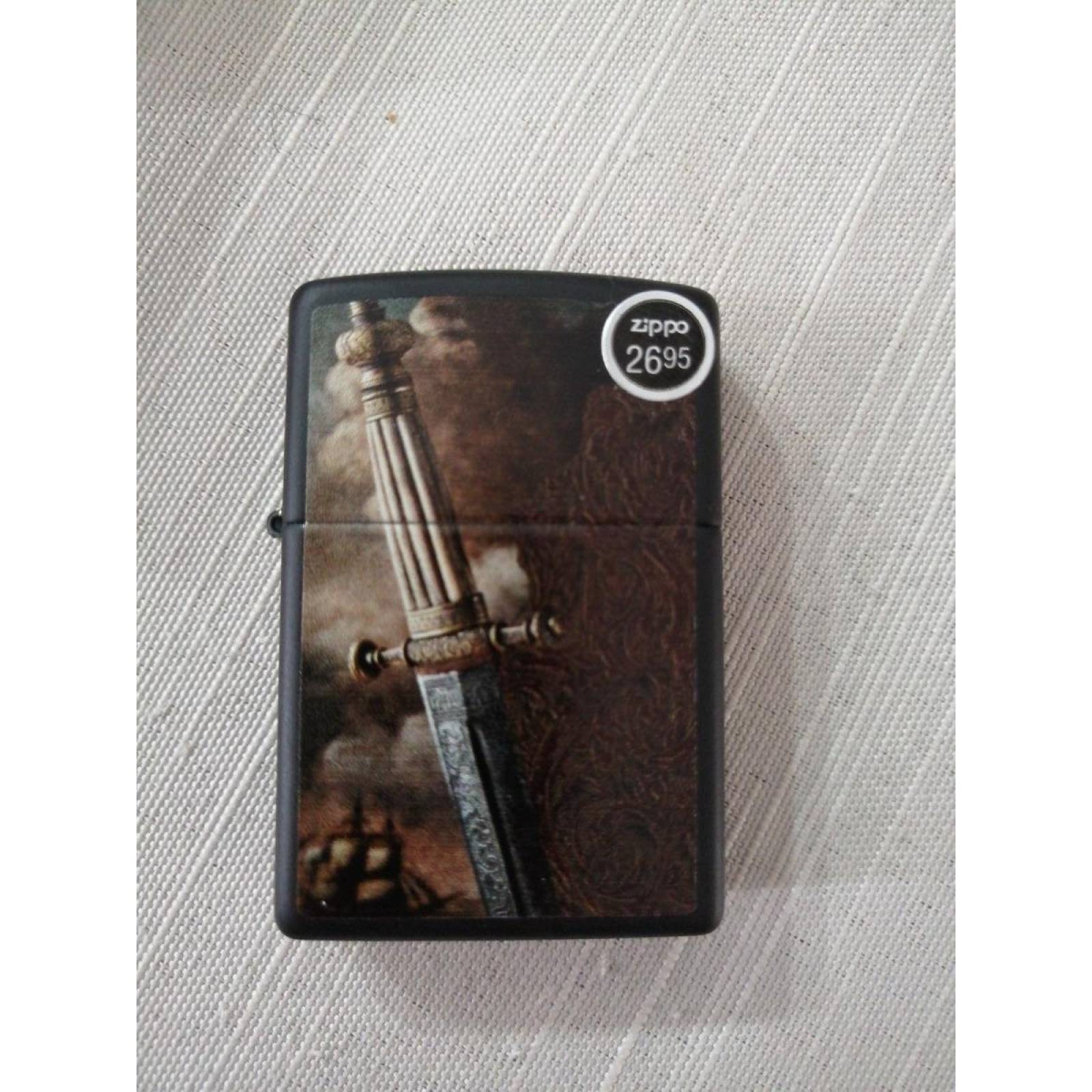 Zippo Encendedor Sword Of War. Espada De Guerra 