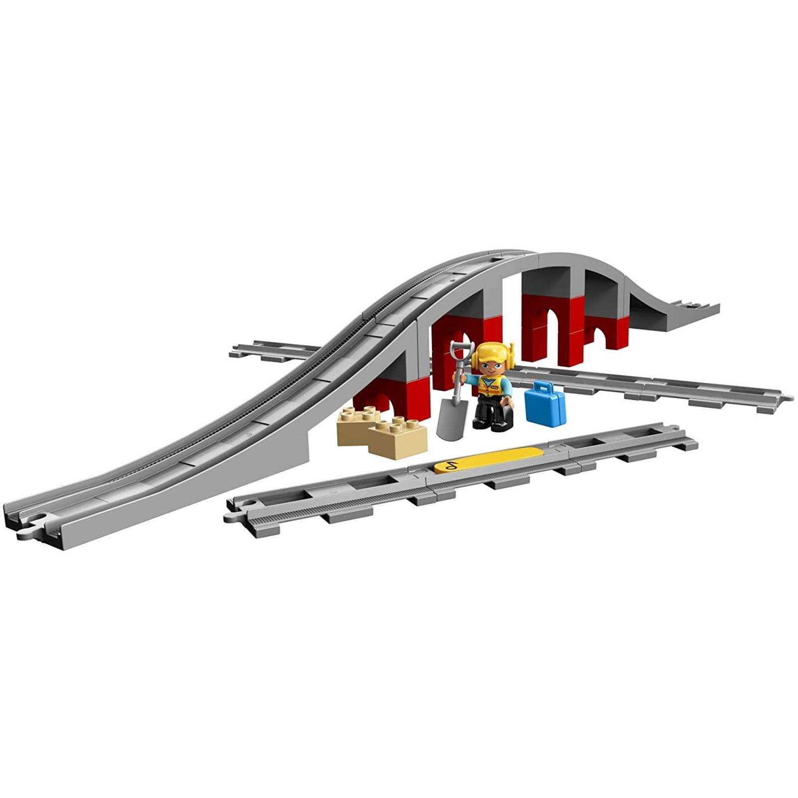 LEGO Puente y Vías de Tren Duplo (10872) 