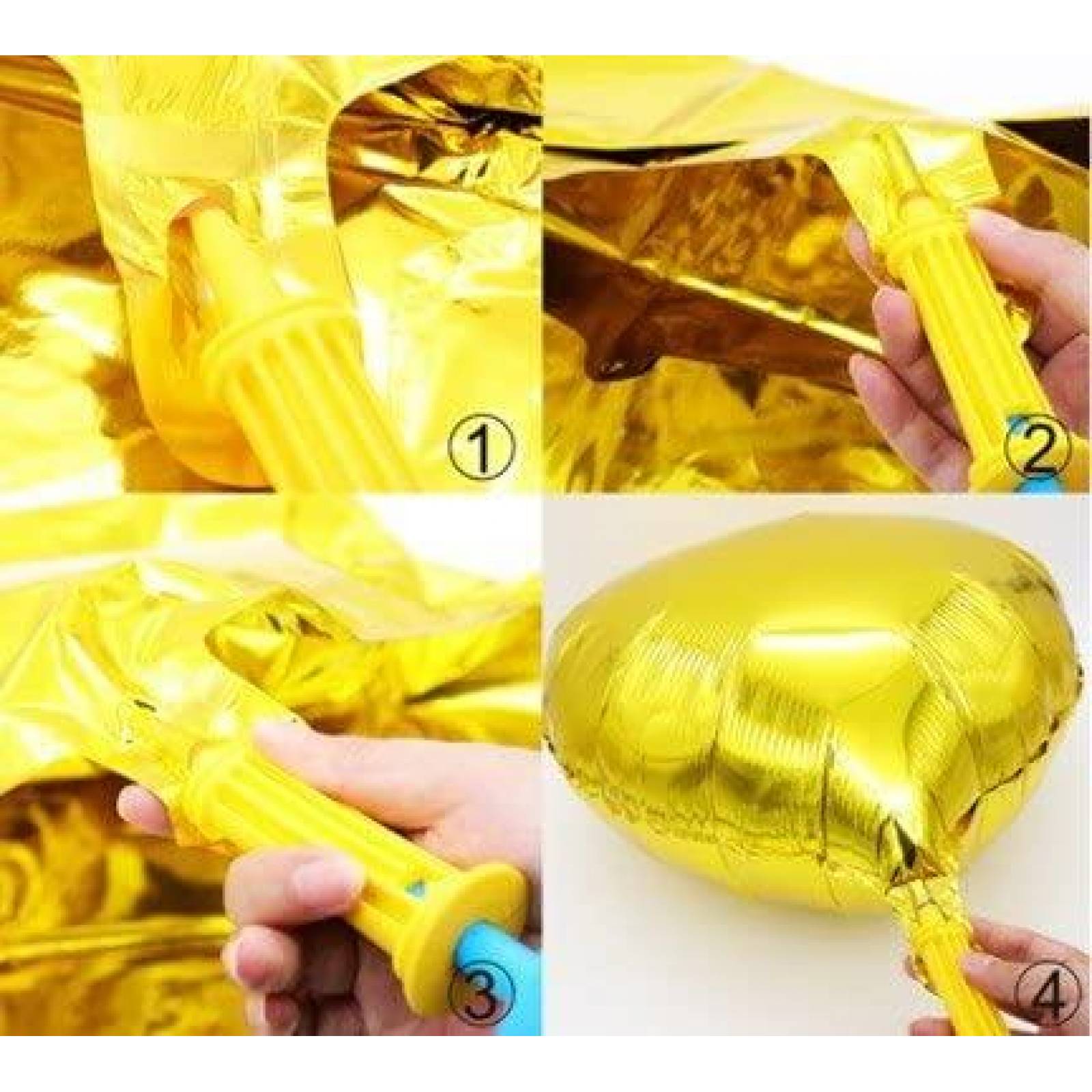 Globo Dorado (número 4) 