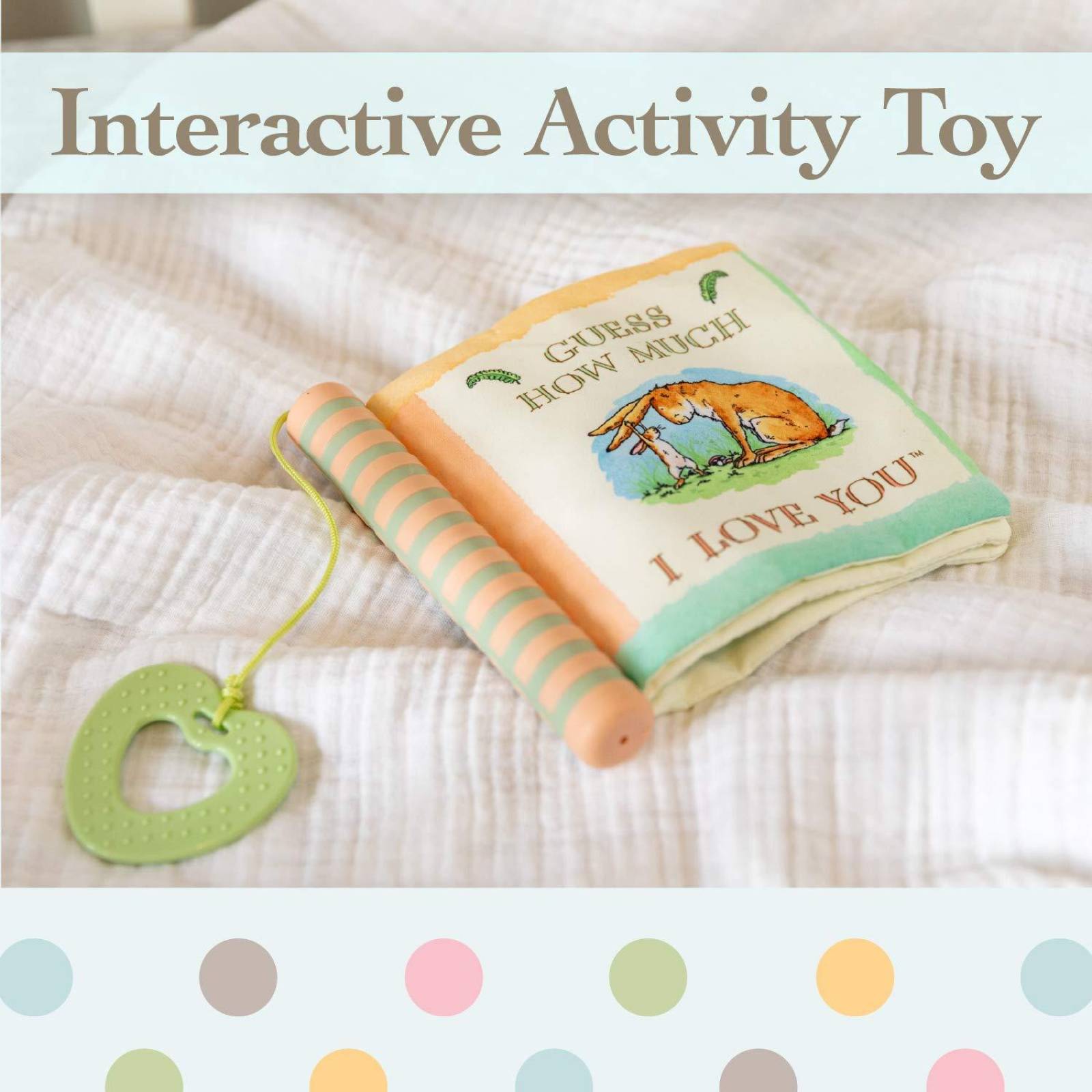 Adivina cuánto te quiero, juguete de actividad para bebés 