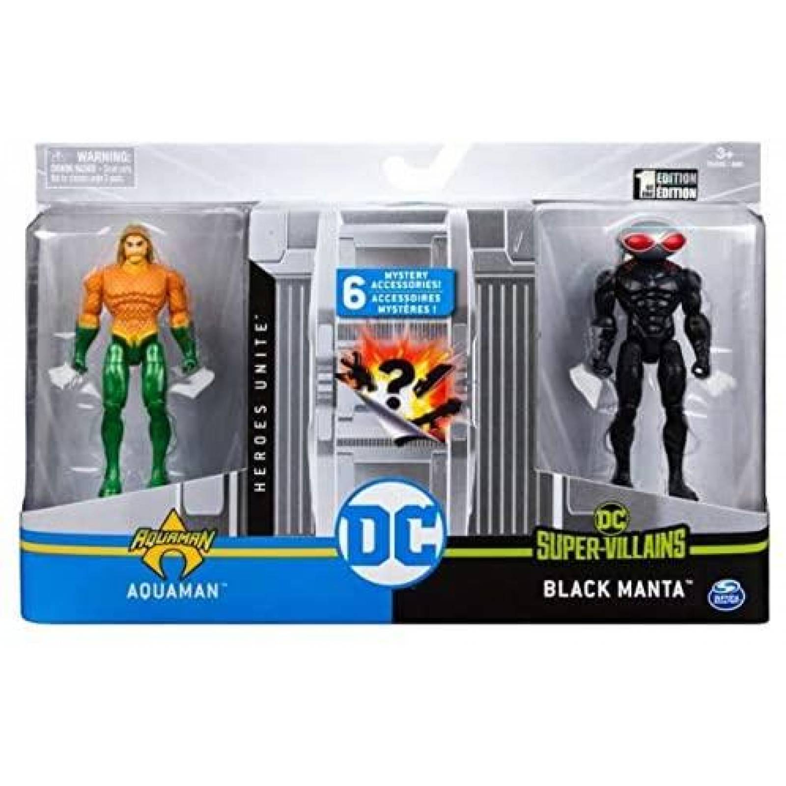 DC Heroes Unite. Aquaman VS Black Manta 