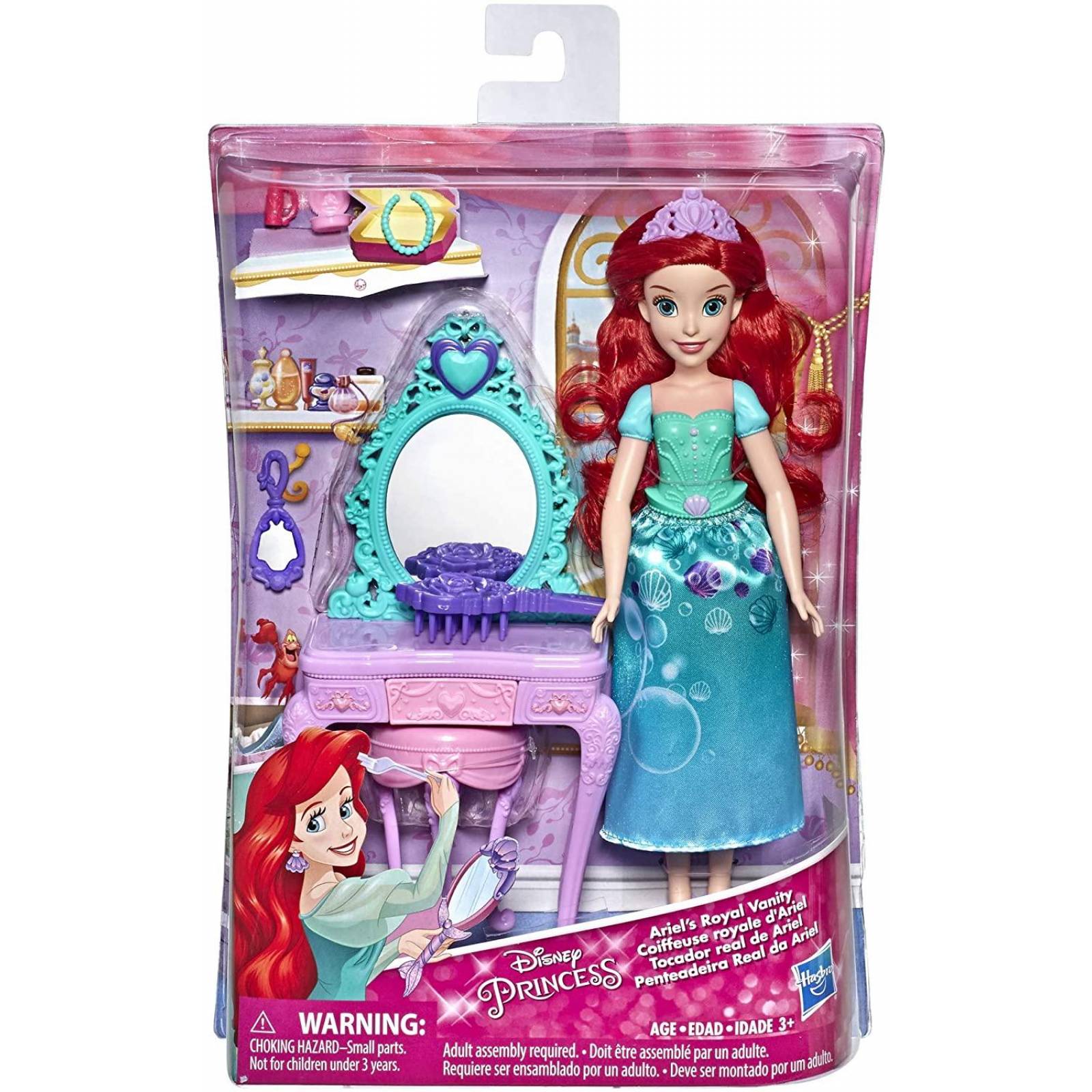 Disney, Princesa Ariel. Juego de tocador 