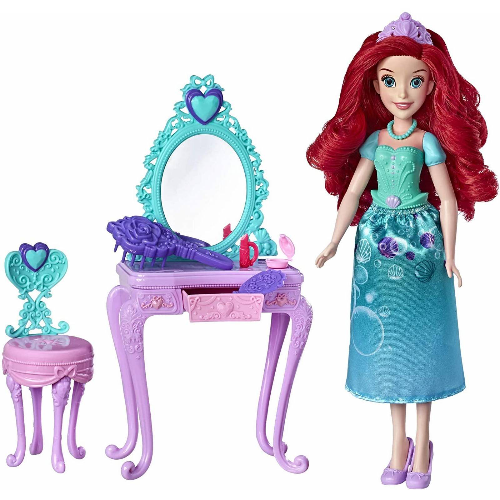 Disney, Princesa Ariel. Juego de tocador 