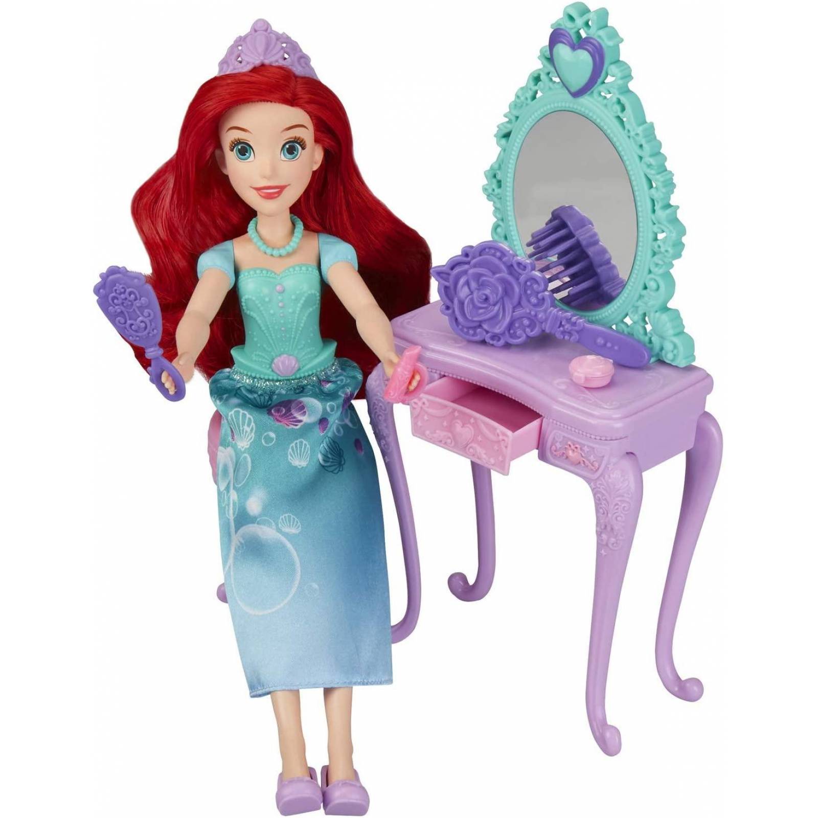 Disney, Princesa Ariel. Juego de tocador 