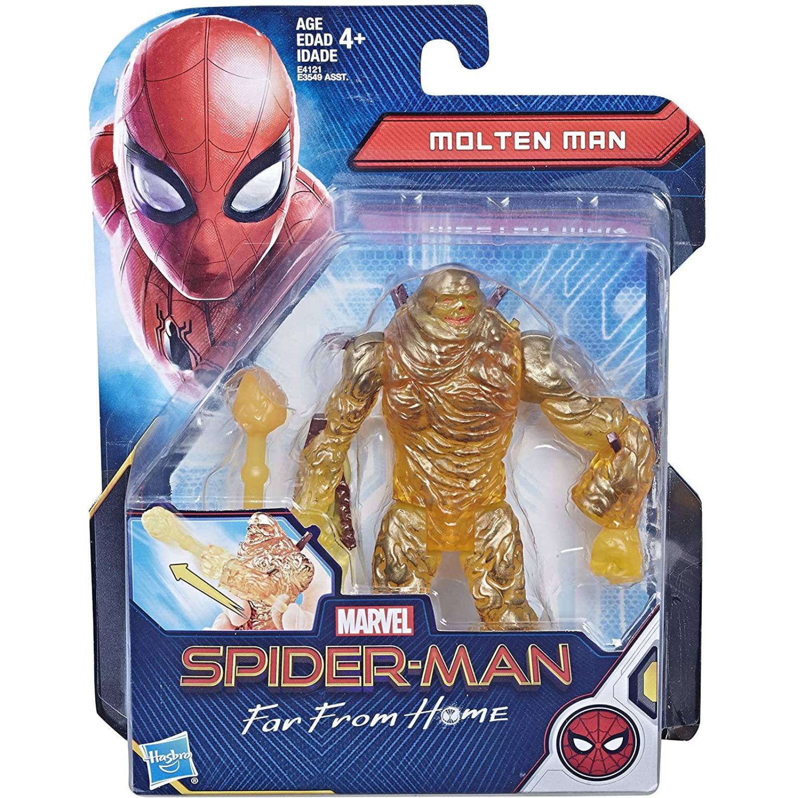 Spider-Man: Far From Home. Figura de acción. Molten Man 