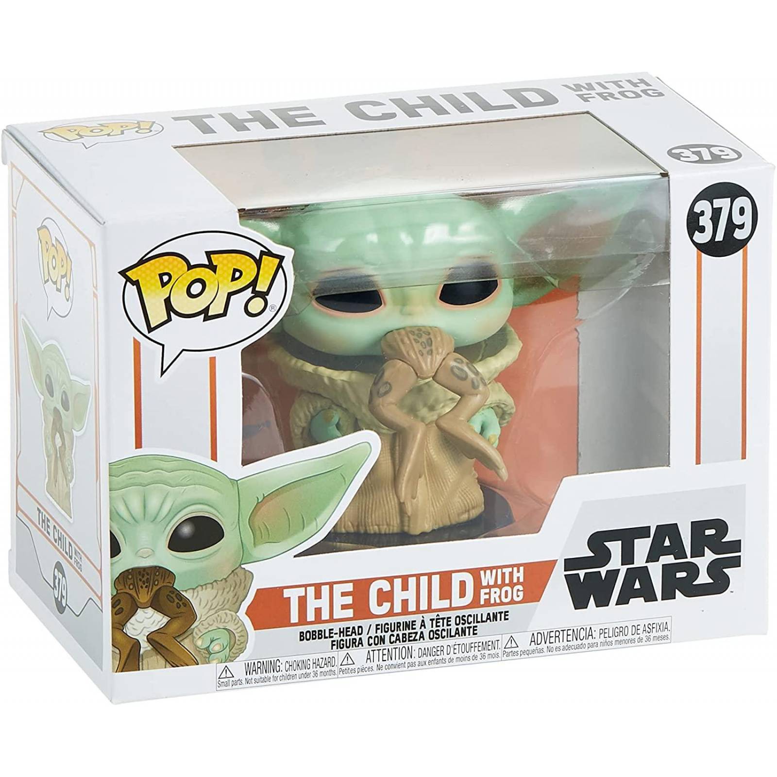 Funko Pop! Star Wars: The Mandalorian. The Child with Frog 