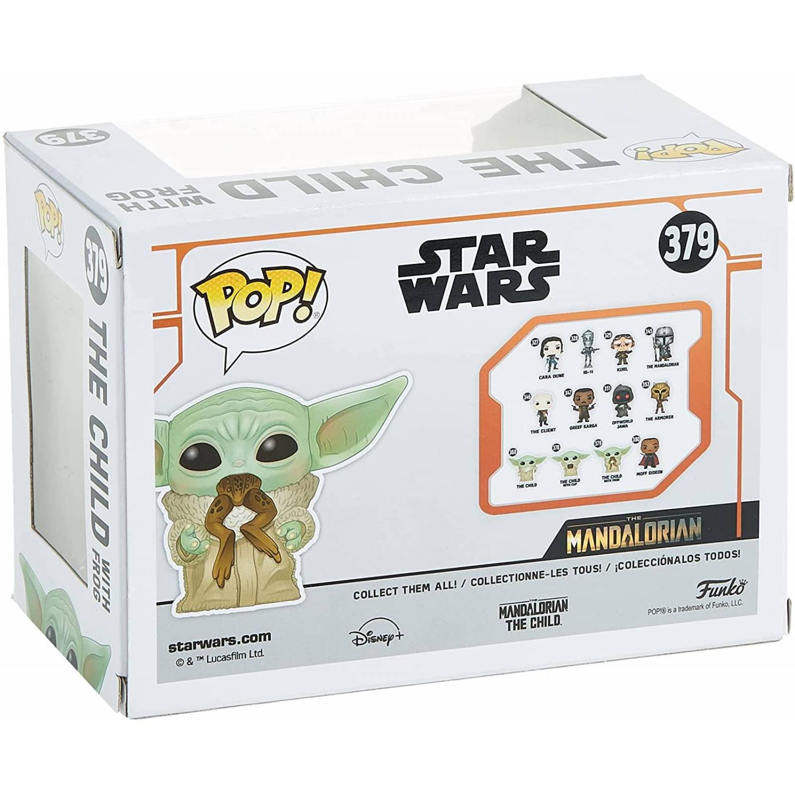 Funko Pop! Star Wars: The Mandalorian. The Child with Frog 