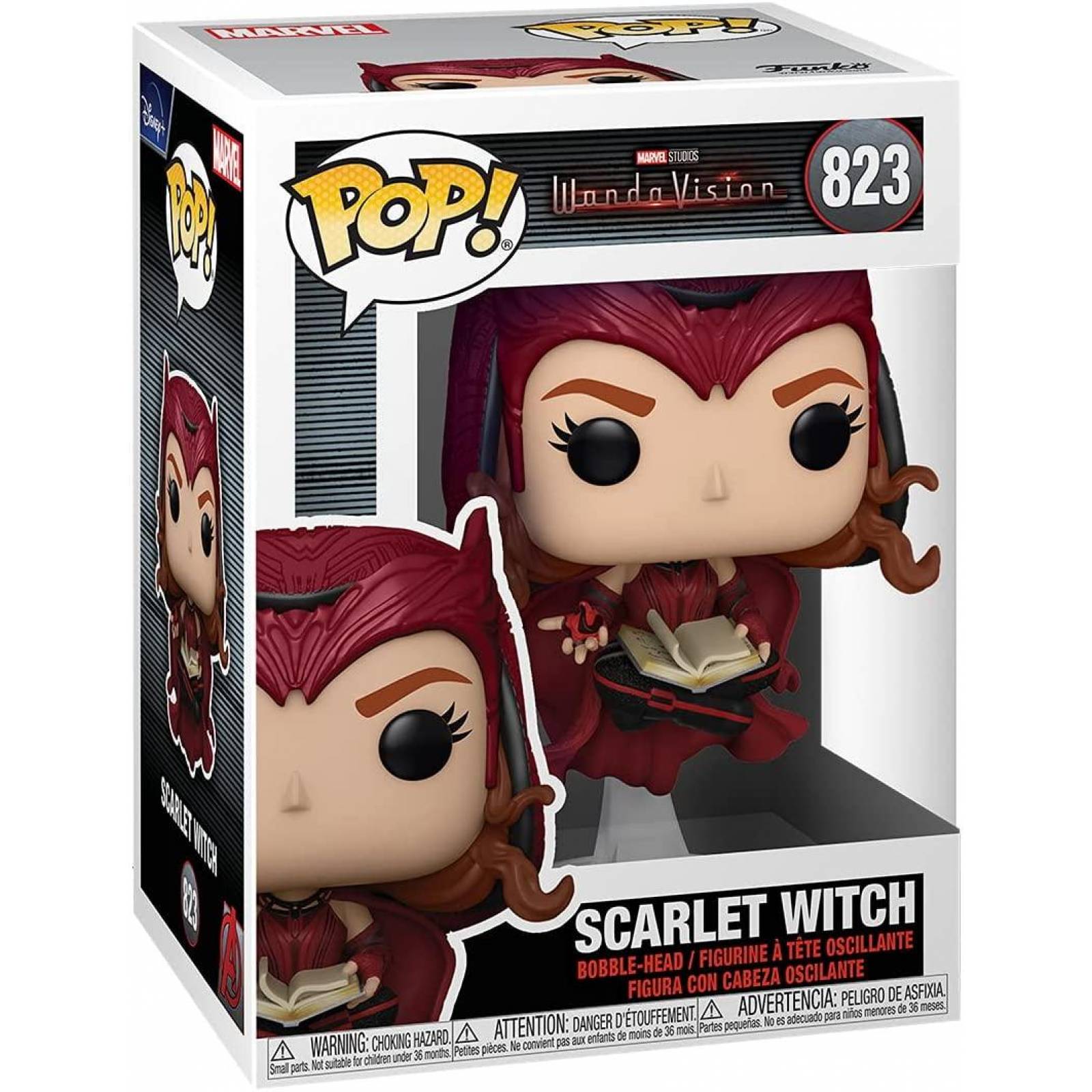 Funko Pop. Marvel, WandaVision. Bruja Escarlata
