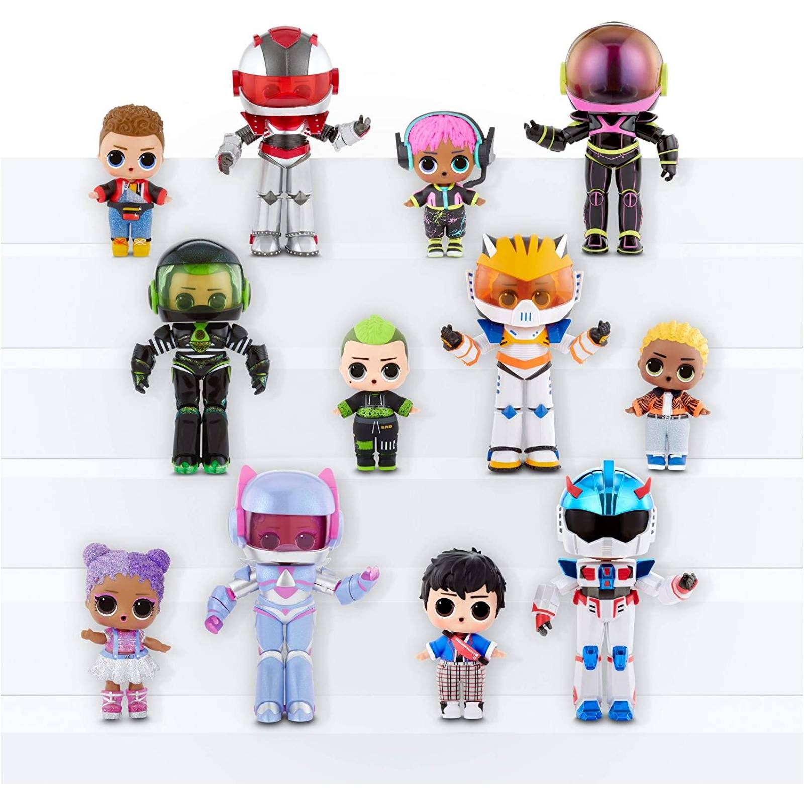 LOL Surprise Boys. Arcade Heroes. Figura de acción con 15 sorpresas 