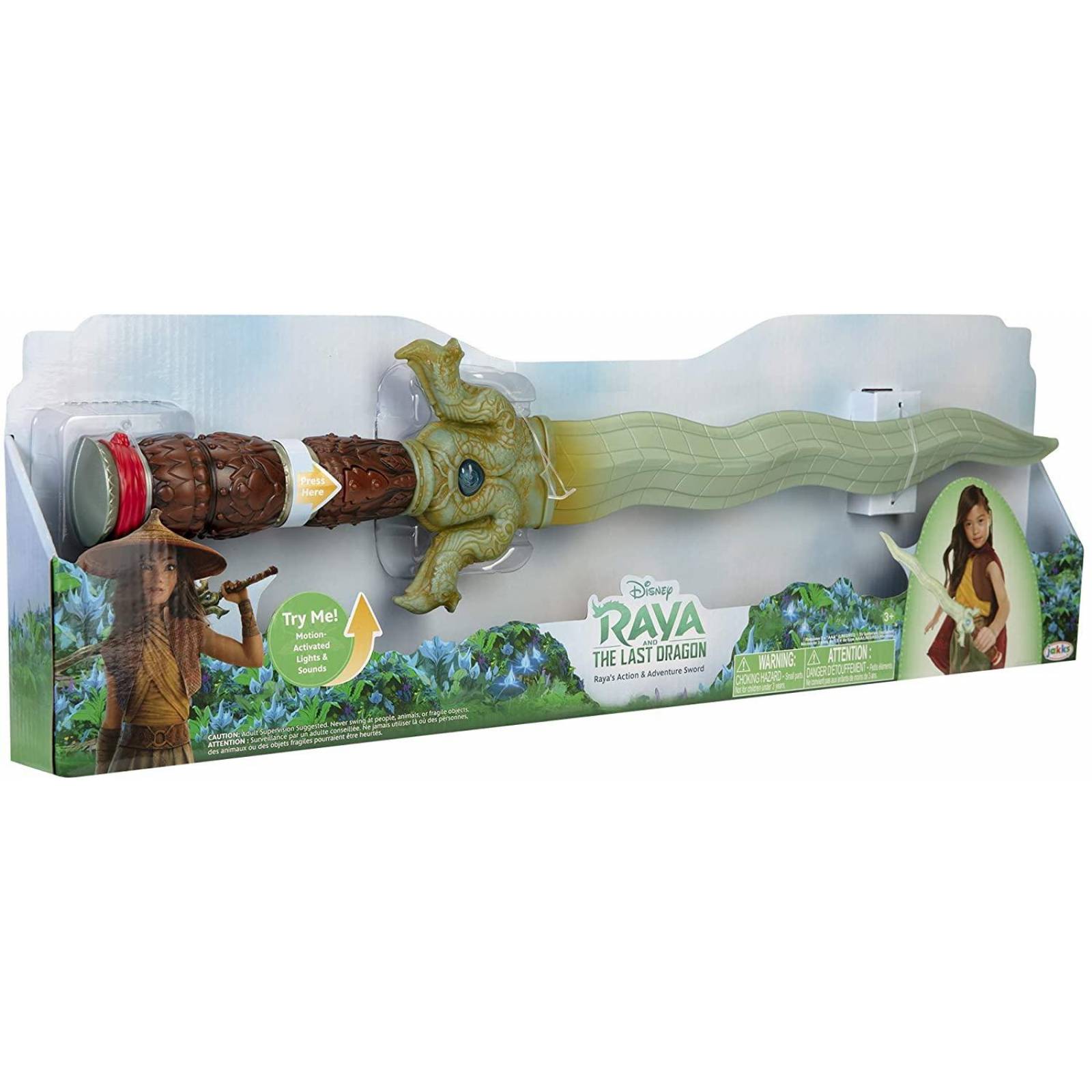 Disney. Raya y el Último Dragón. Espada de acción y aventura 