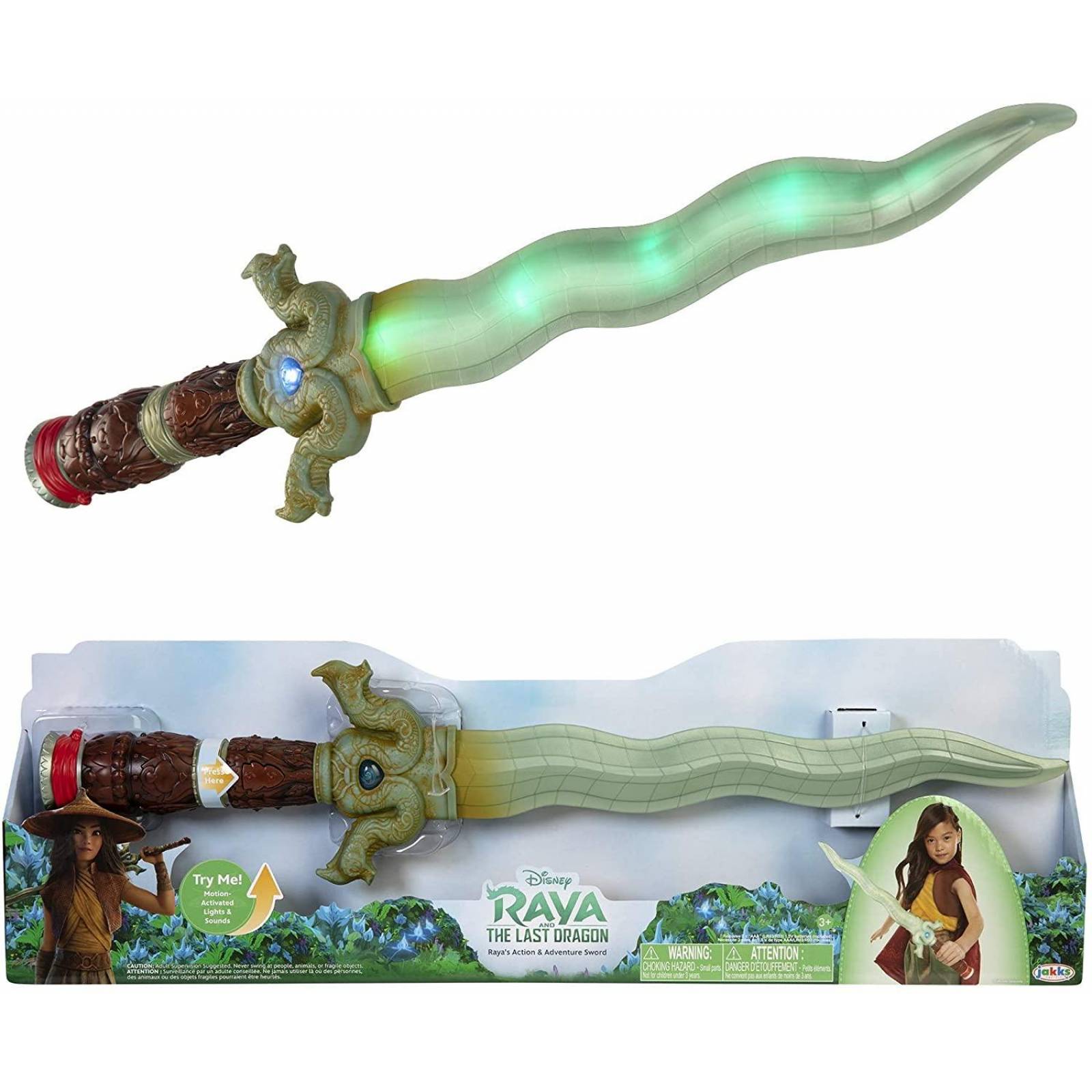 Disney. Raya y el Último Dragón. Espada de acción y aventura 