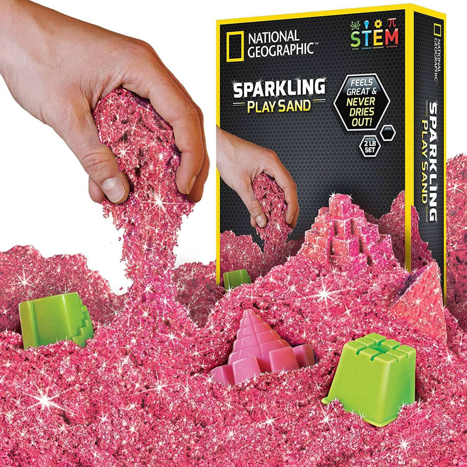NATIONAL GEOGRAPHIC. Sparkling Play Sand (rosa) 