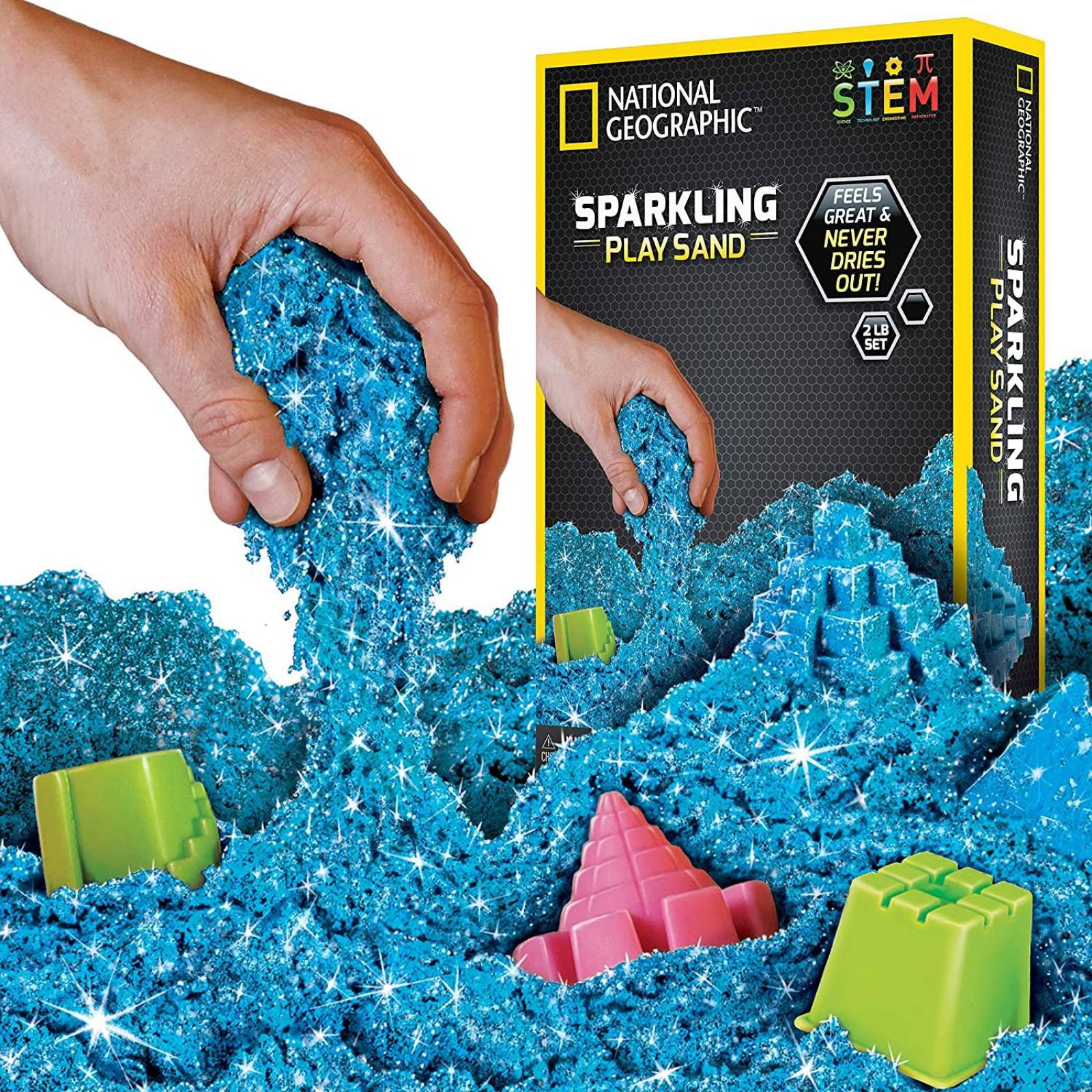 NATIONAL GEOGRAPHIC. Sparkling Play Sand (azul)