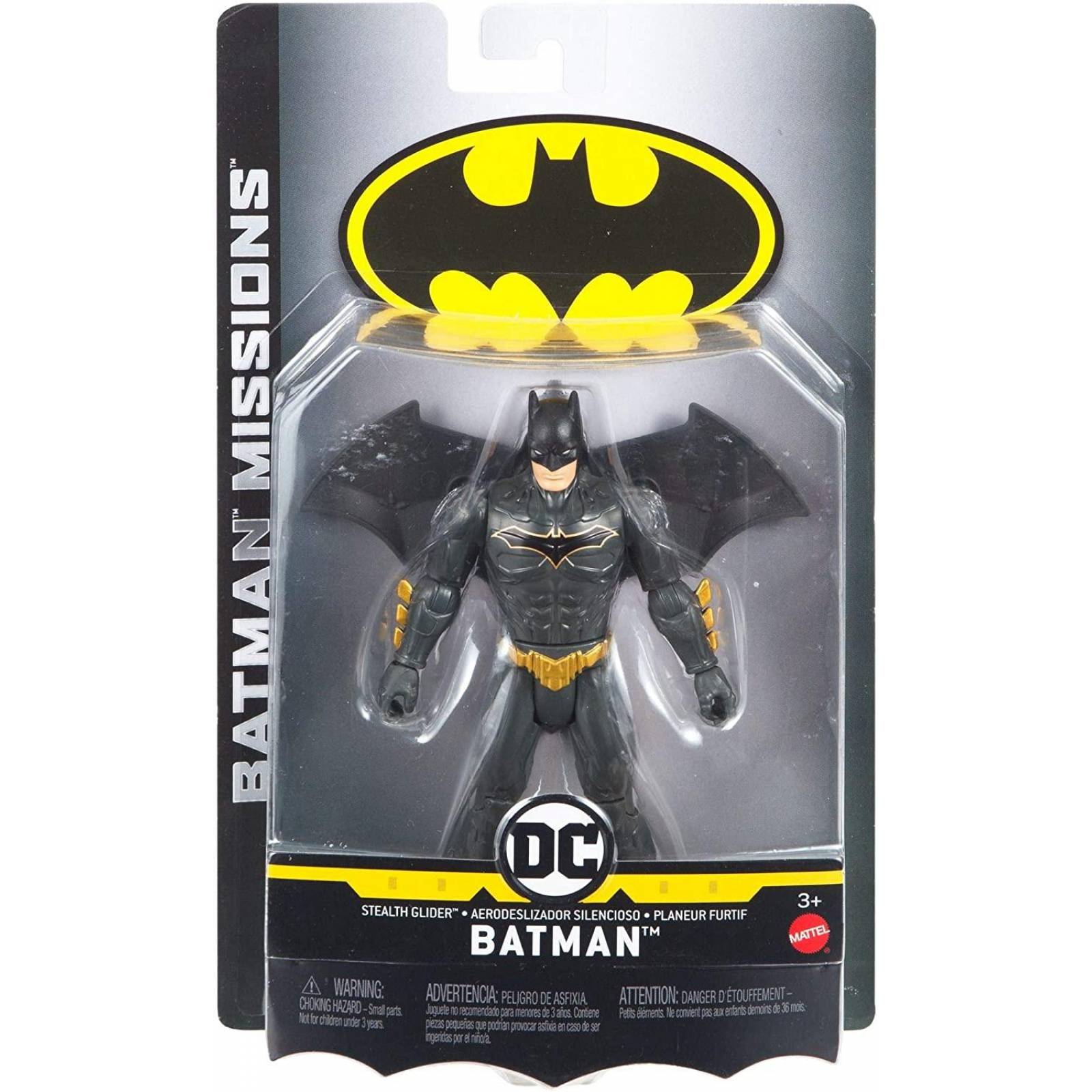 Figurine Batman Deluxe 30 cm - SPIN MASTER - DC Comics - Gris - Enfant gris  - Spin Master