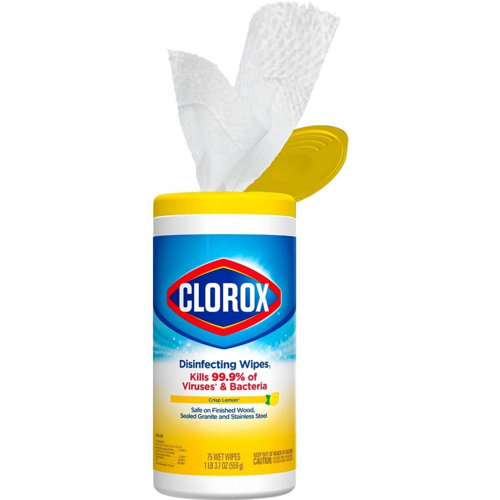 Clorox. Toallitas desinfectantes (paquete de 3)