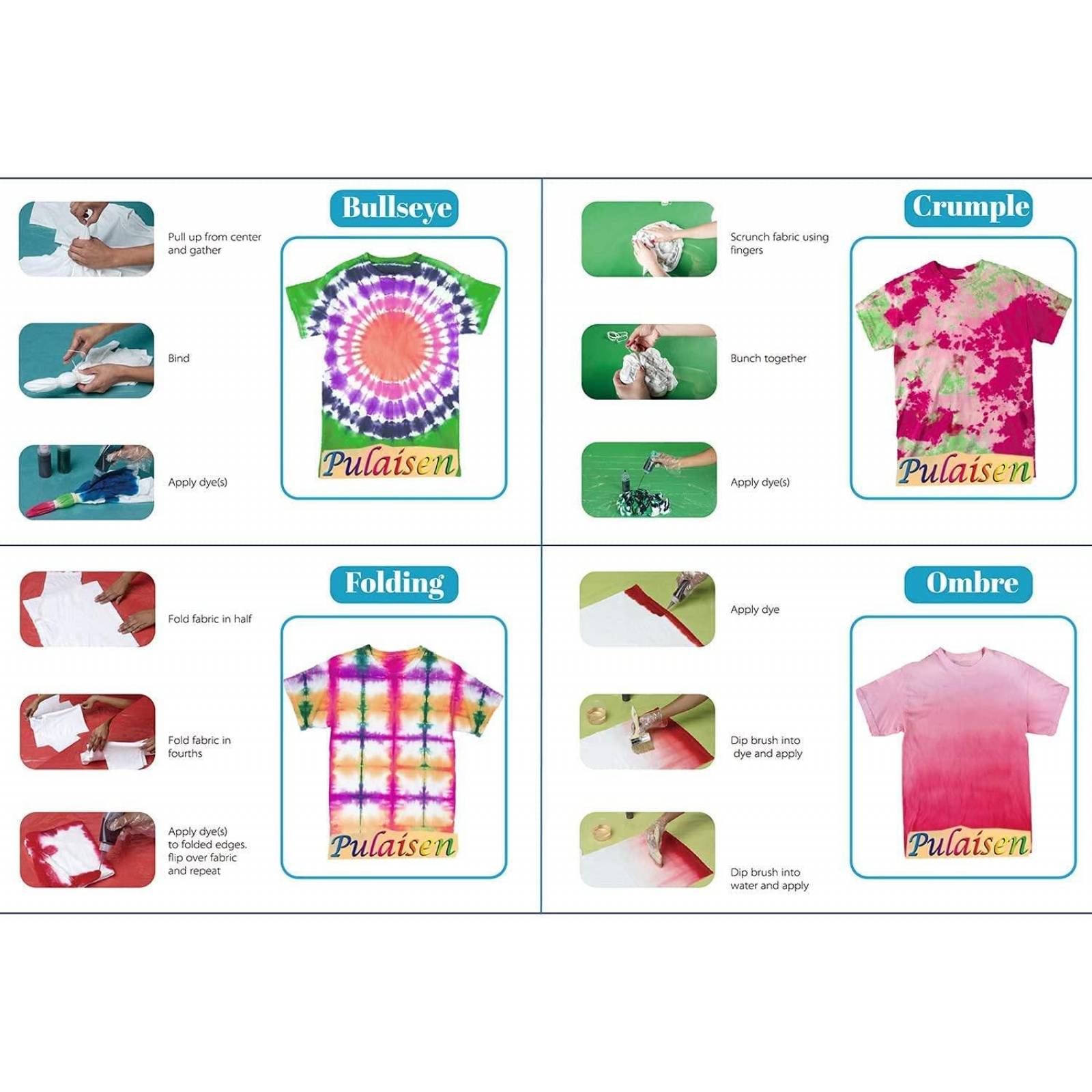 AIPASA. Kit de tinte textil 