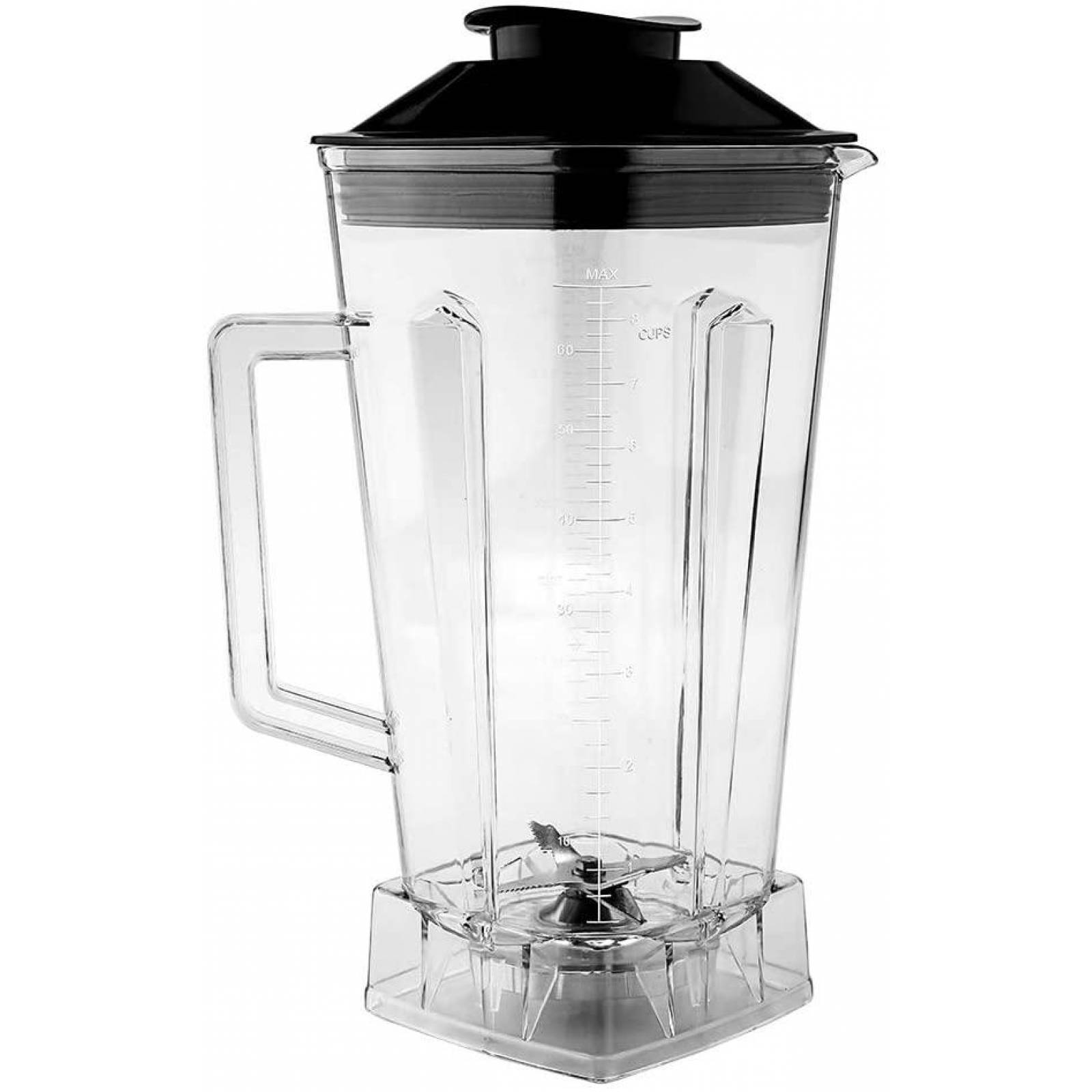 Livtor. Recipiente de repuesto para Vitamix 5200, 5300, A2300, A2500, A3500, VM0101E, VM0103, VM0158