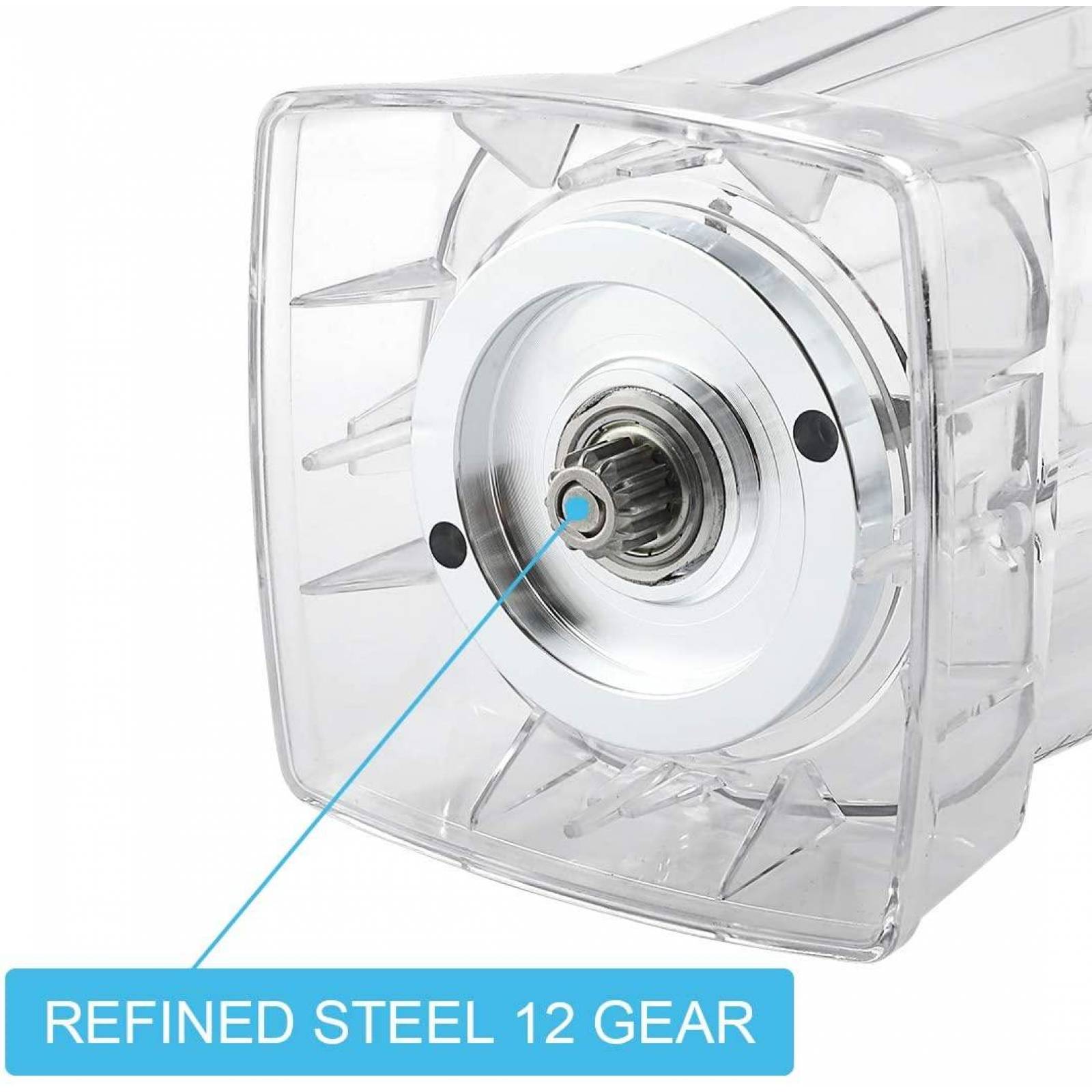 Livtor. Recipiente de repuesto para Vitamix 5200, 5300, A2300, A2500, A3500, VM0101E, VM0103, VM0158