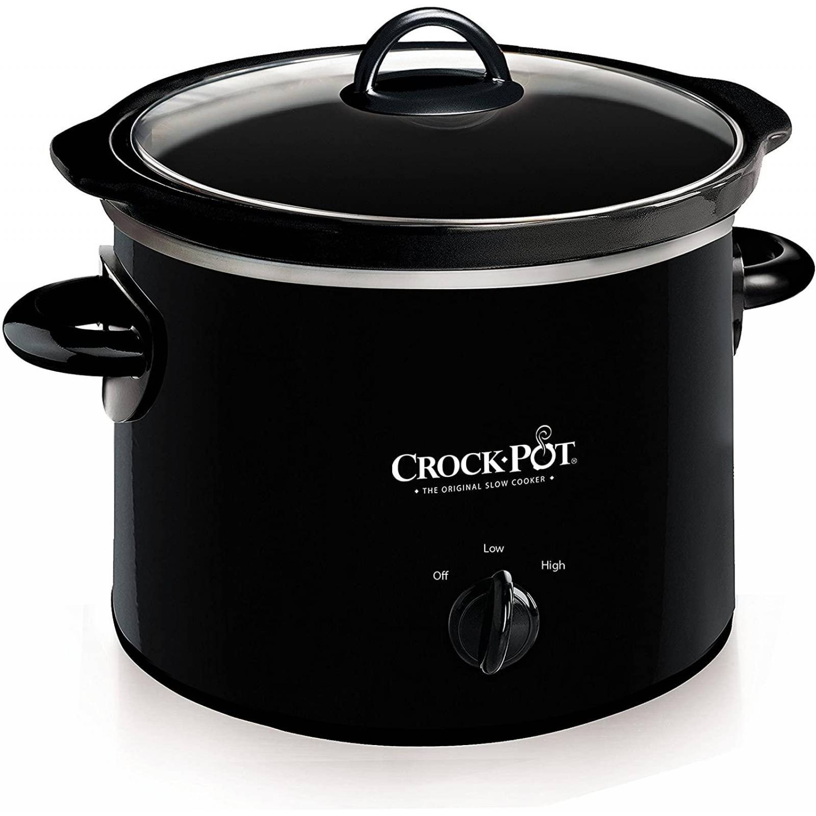 Crock-Pot. Olla de cocción lenta manual (Negro) 