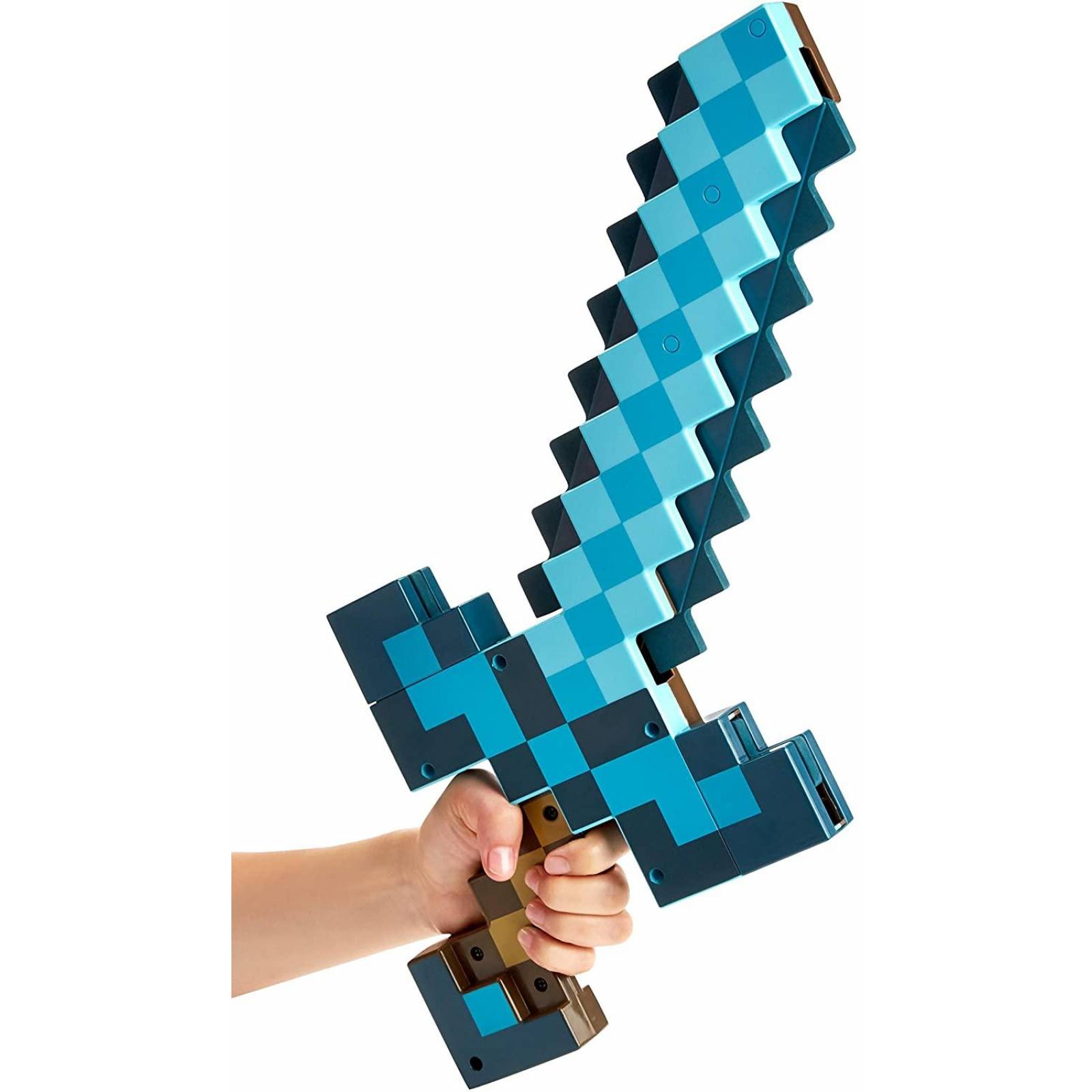 Minecraft Espada y pico transformador. Juguete