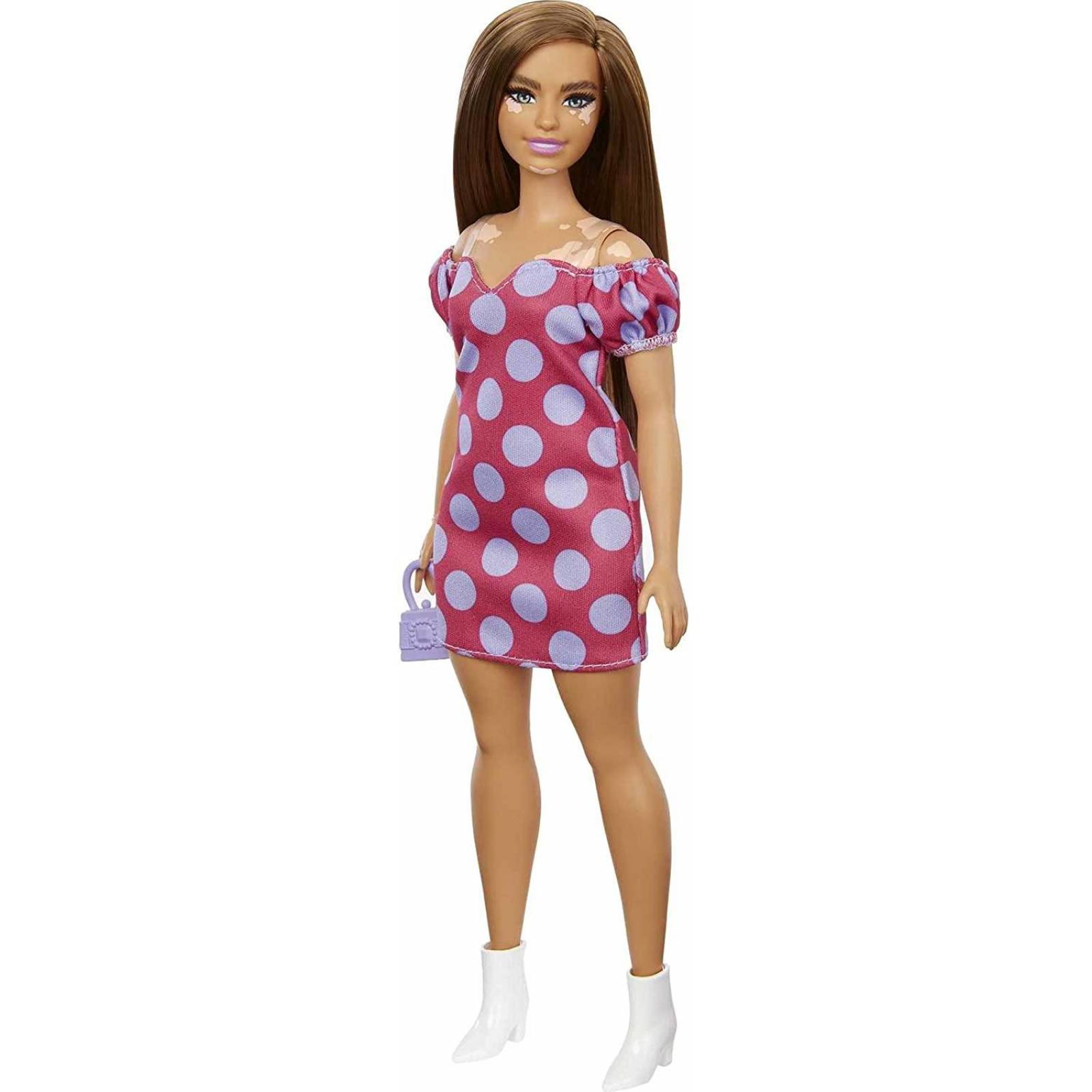 Muñeca Barbie Fashionistas # 171, Curvy con Vitiligo