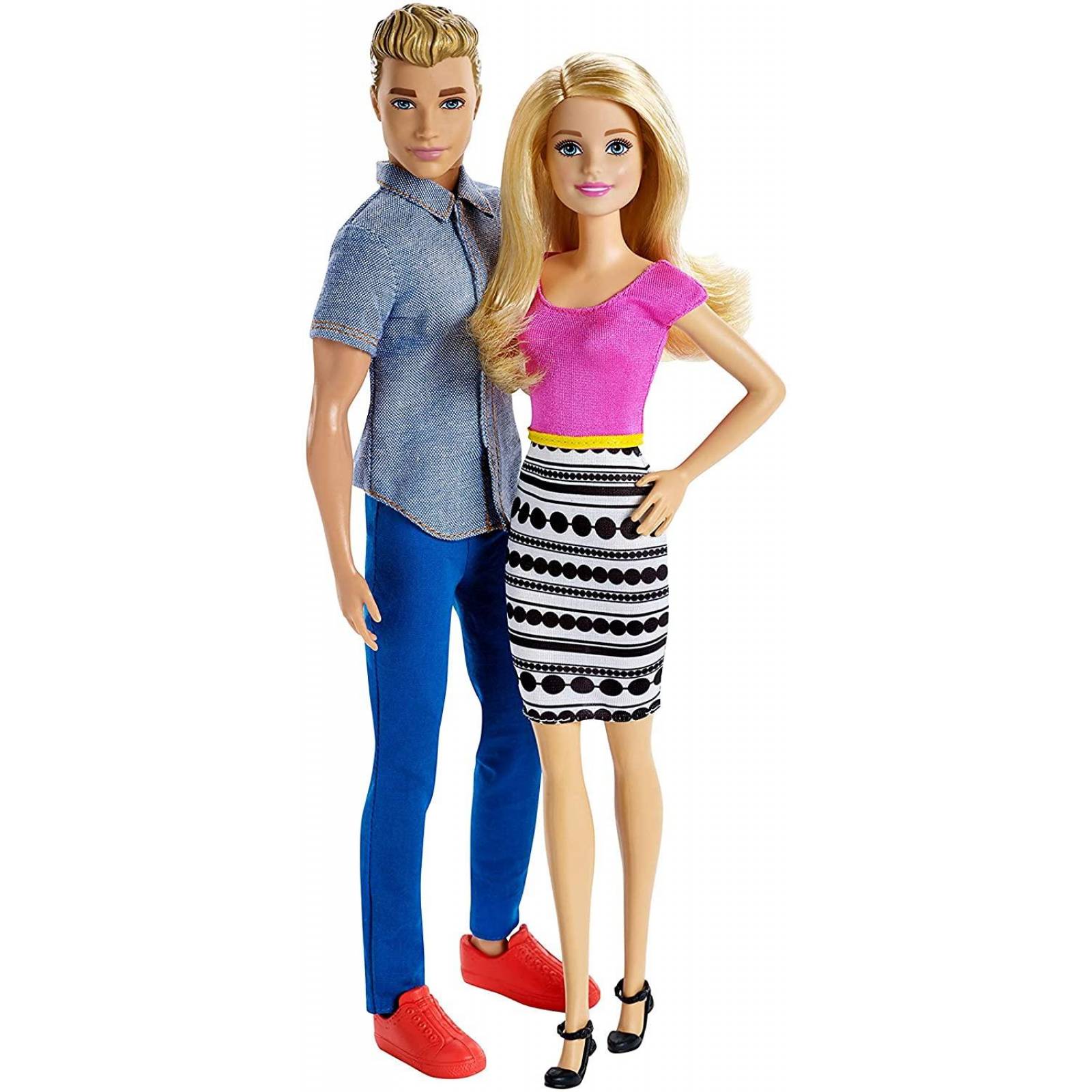 Paquete de 2 muñecos Barbie y Ken 