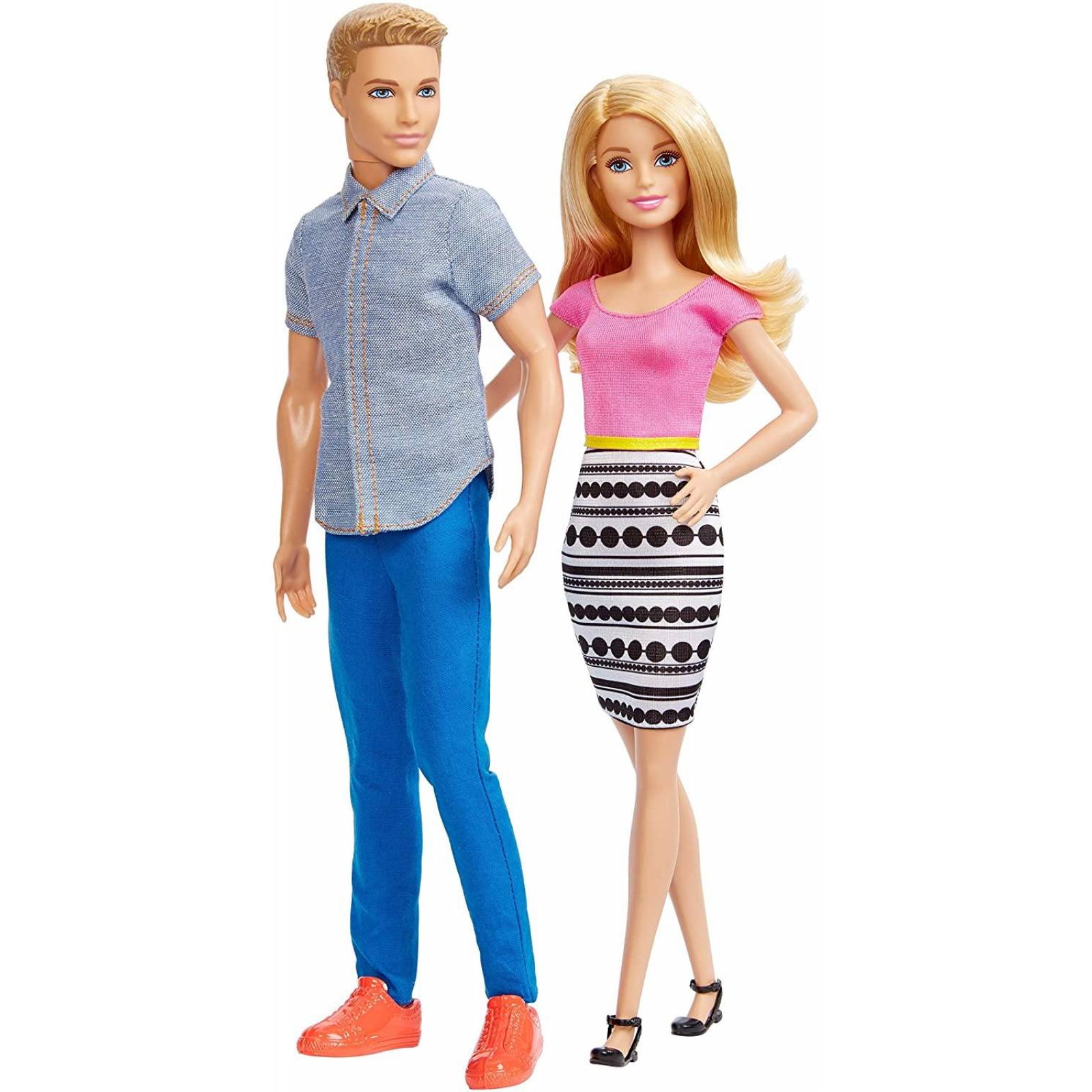 Paquete de 2 muñecos Barbie y Ken 