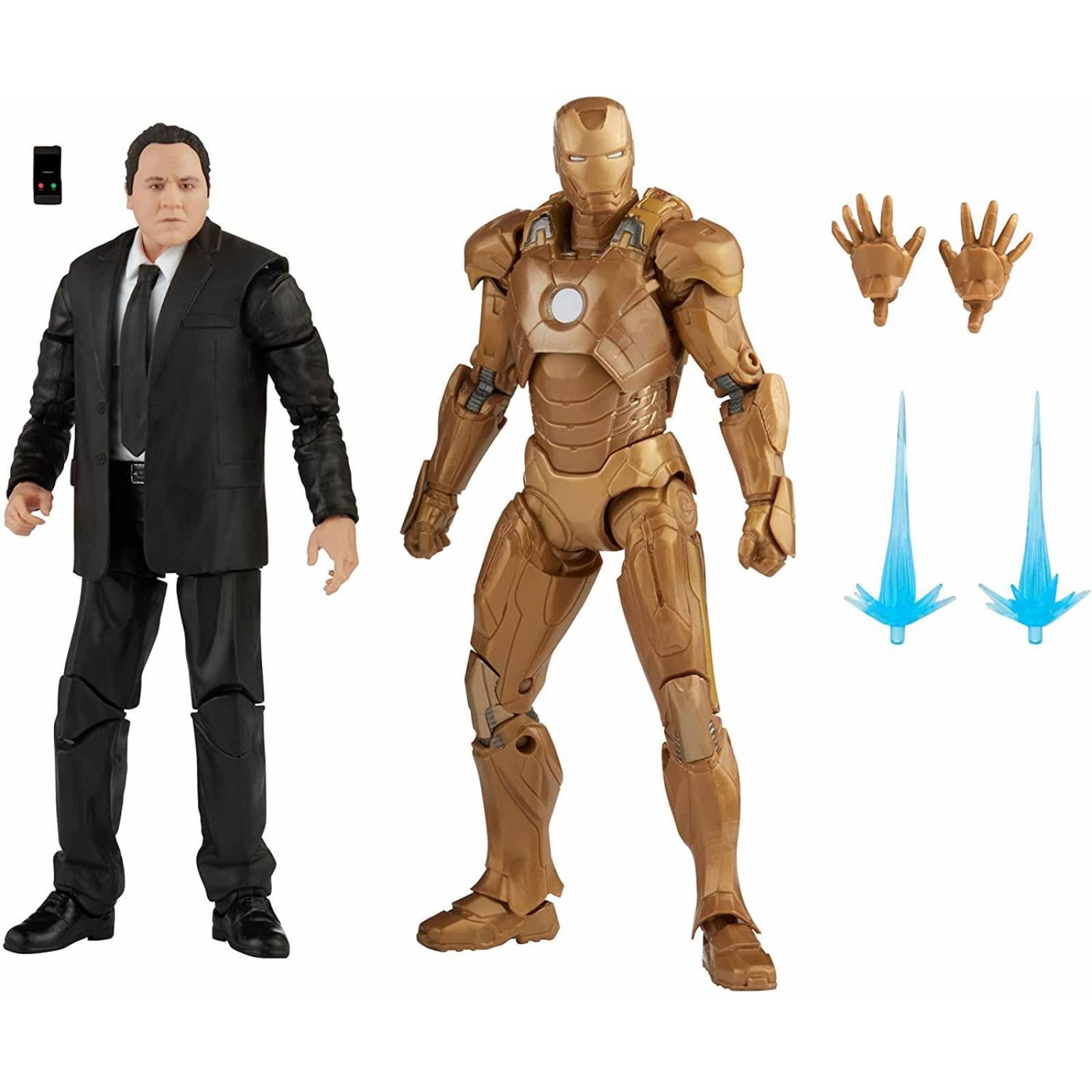 Hasbro Marvel Legends, Happy Hogan and Iron Man Mark 21, Infinity Saga