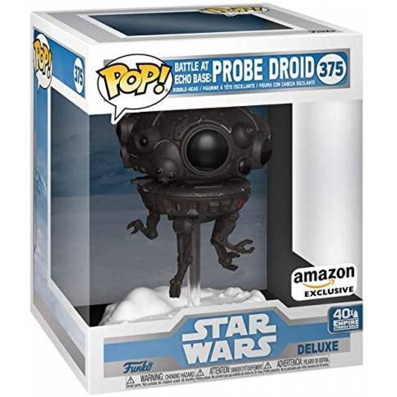 Funko Pop! Deluxe: Star Wars Battle at Echo Base Series - 6" Probe Droid. Figura de acción 