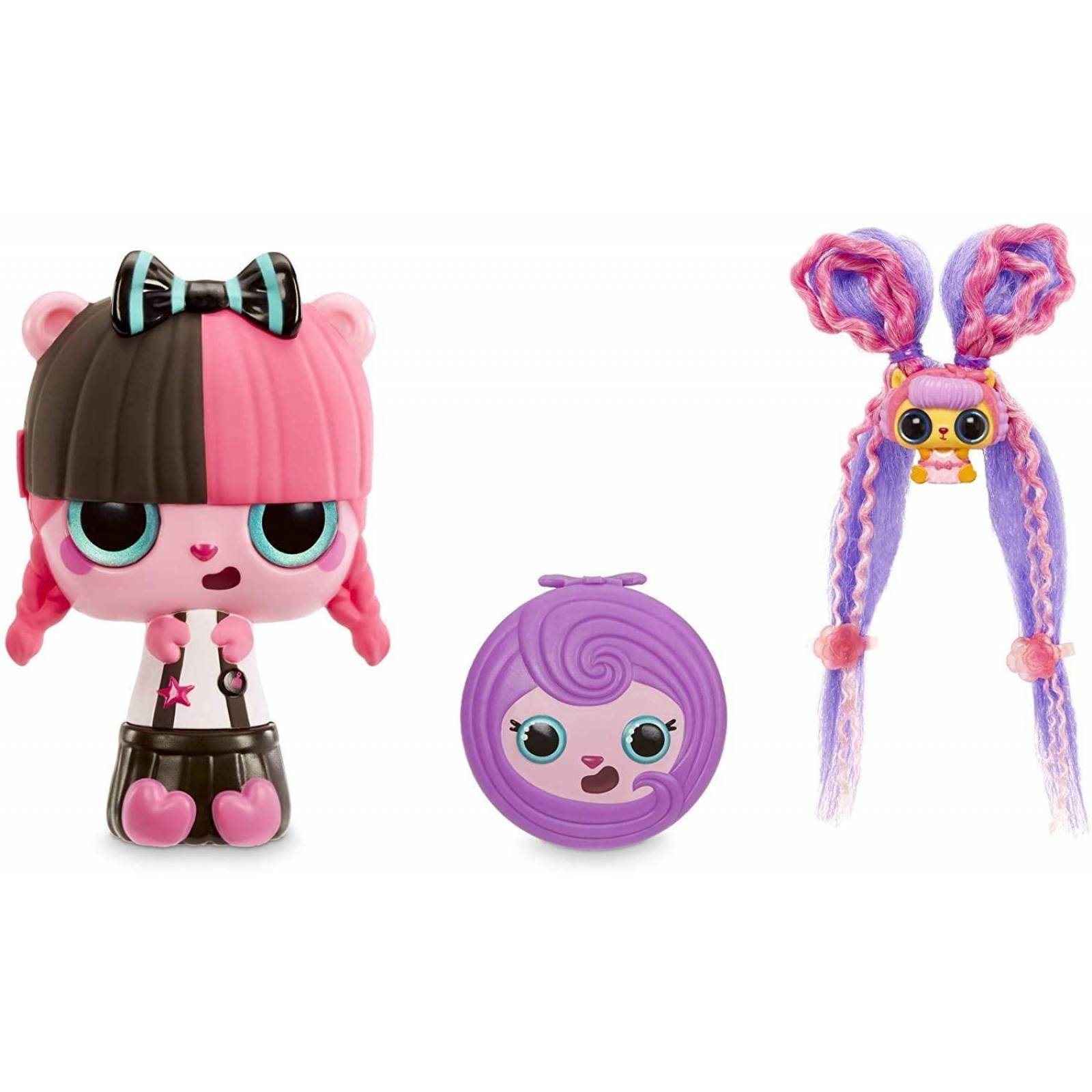 Pop Pop Pop Hair Surprise 3 en 1 POP Mascotas con pelo largo y cepillado (multicolor) 