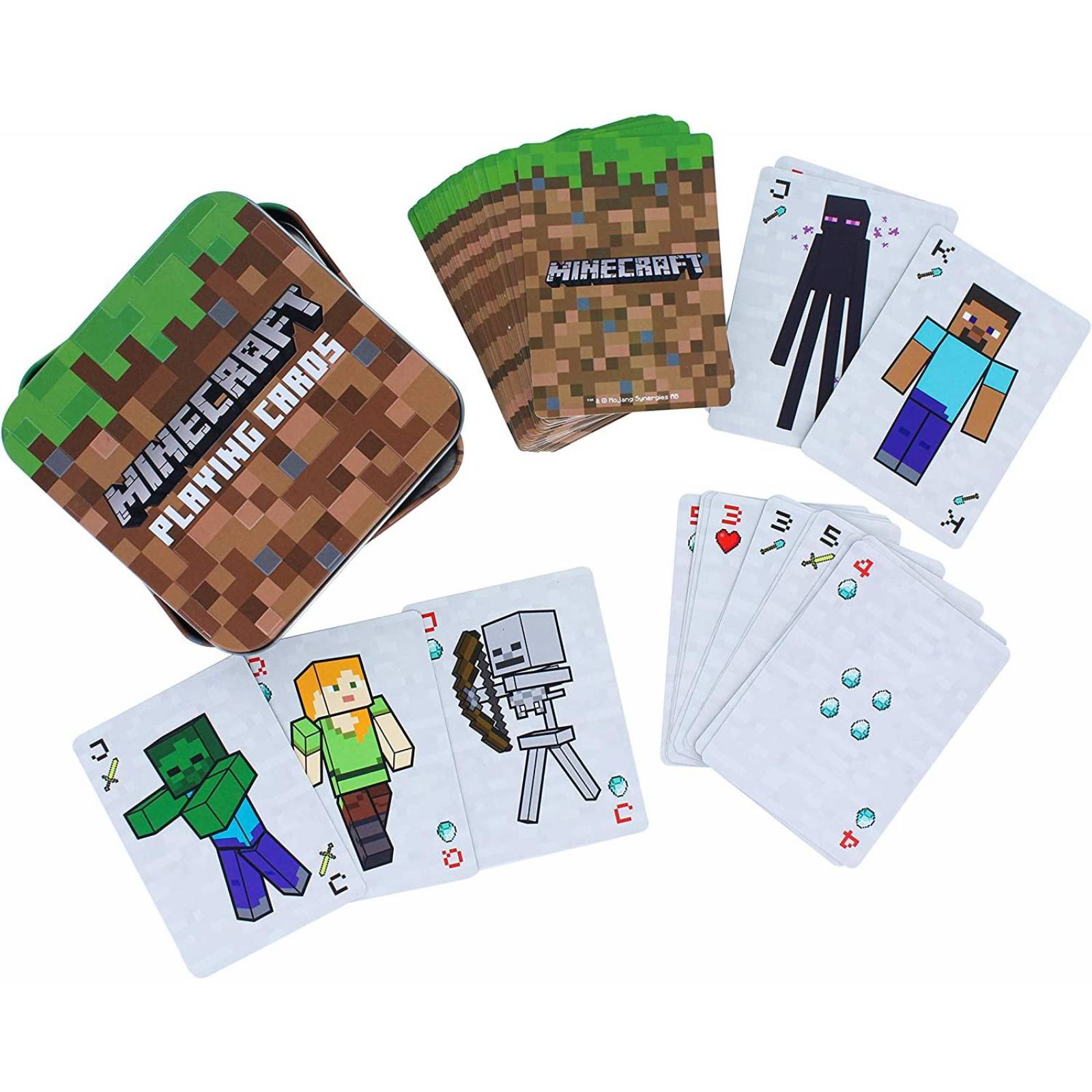 Minecraft - Juego de Cartas. Baraja 