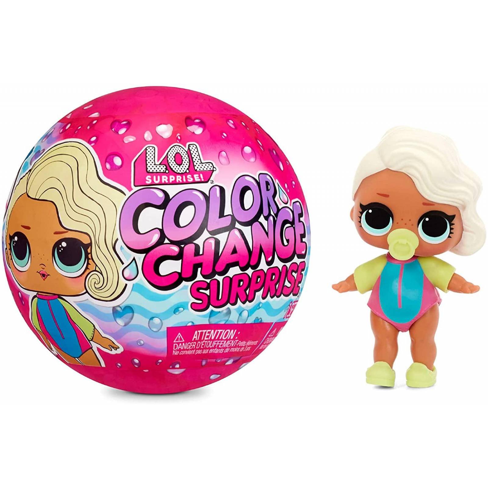 LOL Surprise. Muñecas de cambio de color con 7 sorpresas 