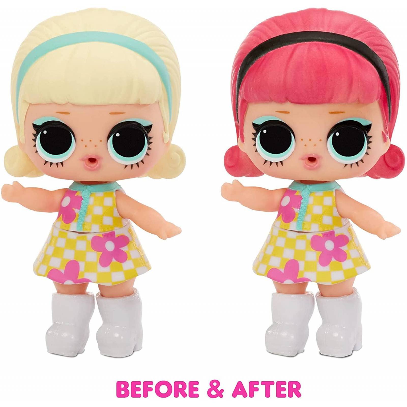 LOL Surprise. Muñecas de cambio de color con 7 sorpresas 