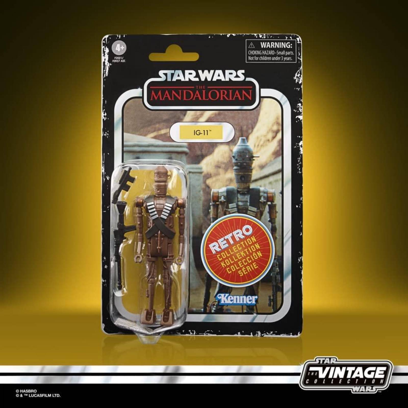 Star Wars Retro Collection IG-11. Figura de acción coleccionable con accesorios 