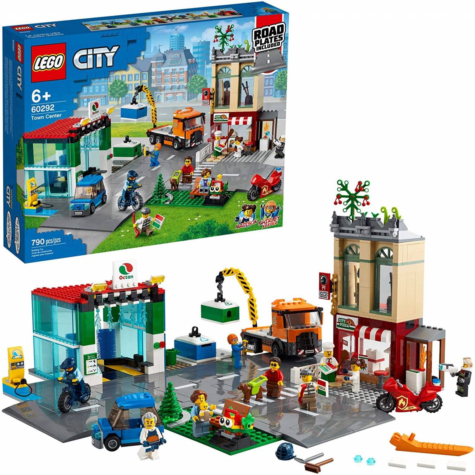 LEGO Kit de construcción City 60292 Centro Urbano (790 Piezas)