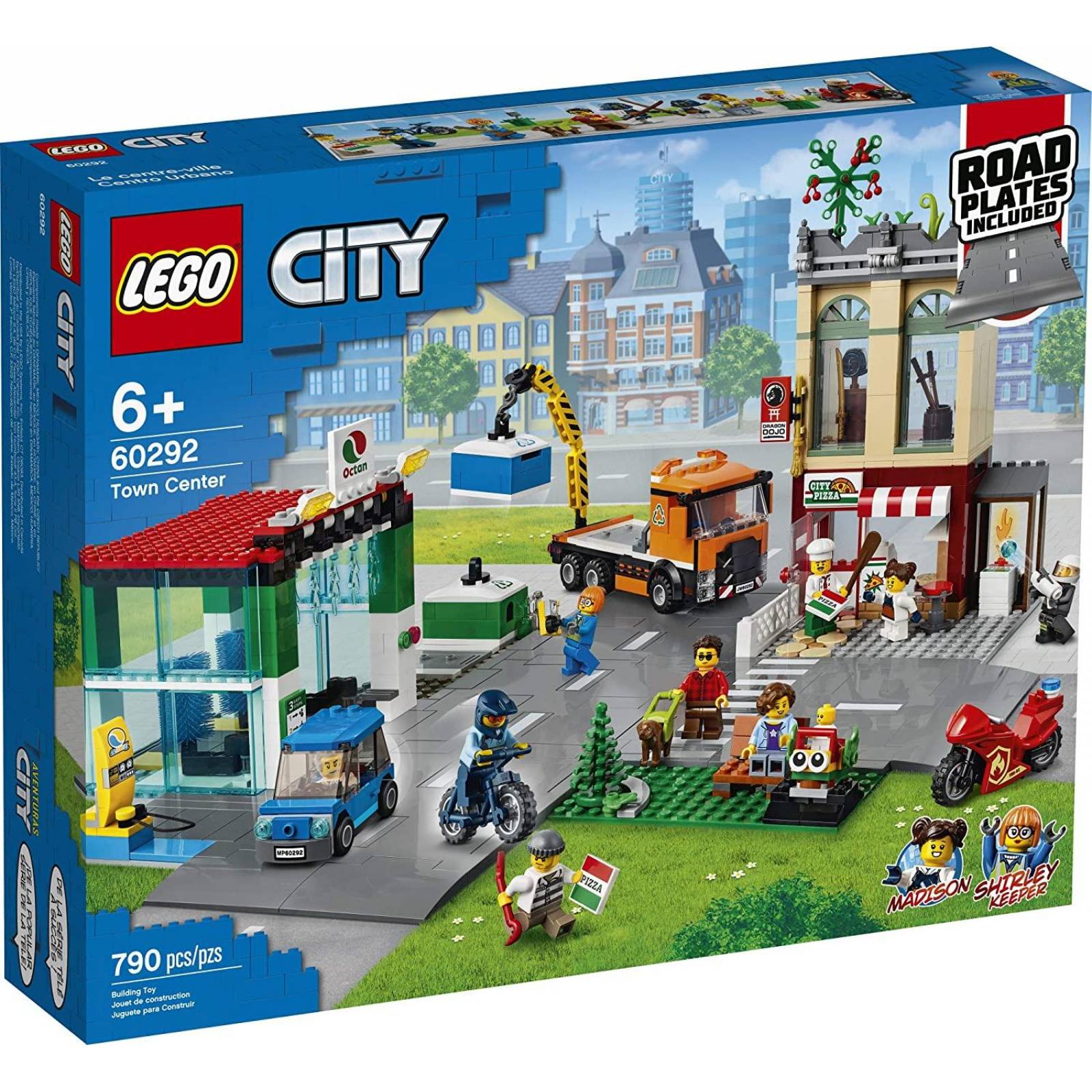 LEGO Kit de construcción City 60292 Centro Urbano (790 Piezas) 