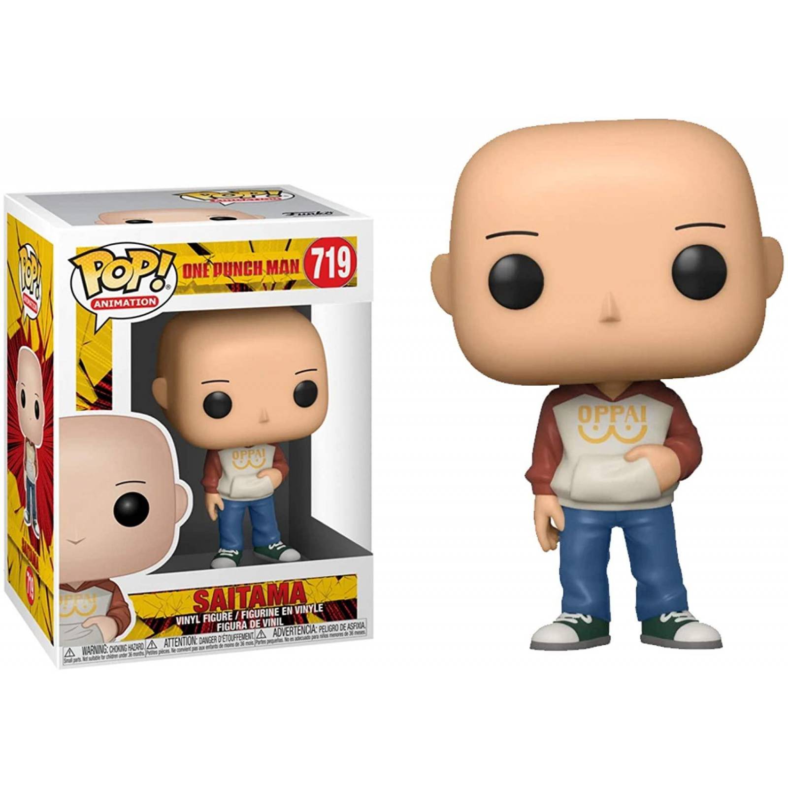 Funko Pop! Anime: One Punch Man - Casual Saitama, Multicolor 