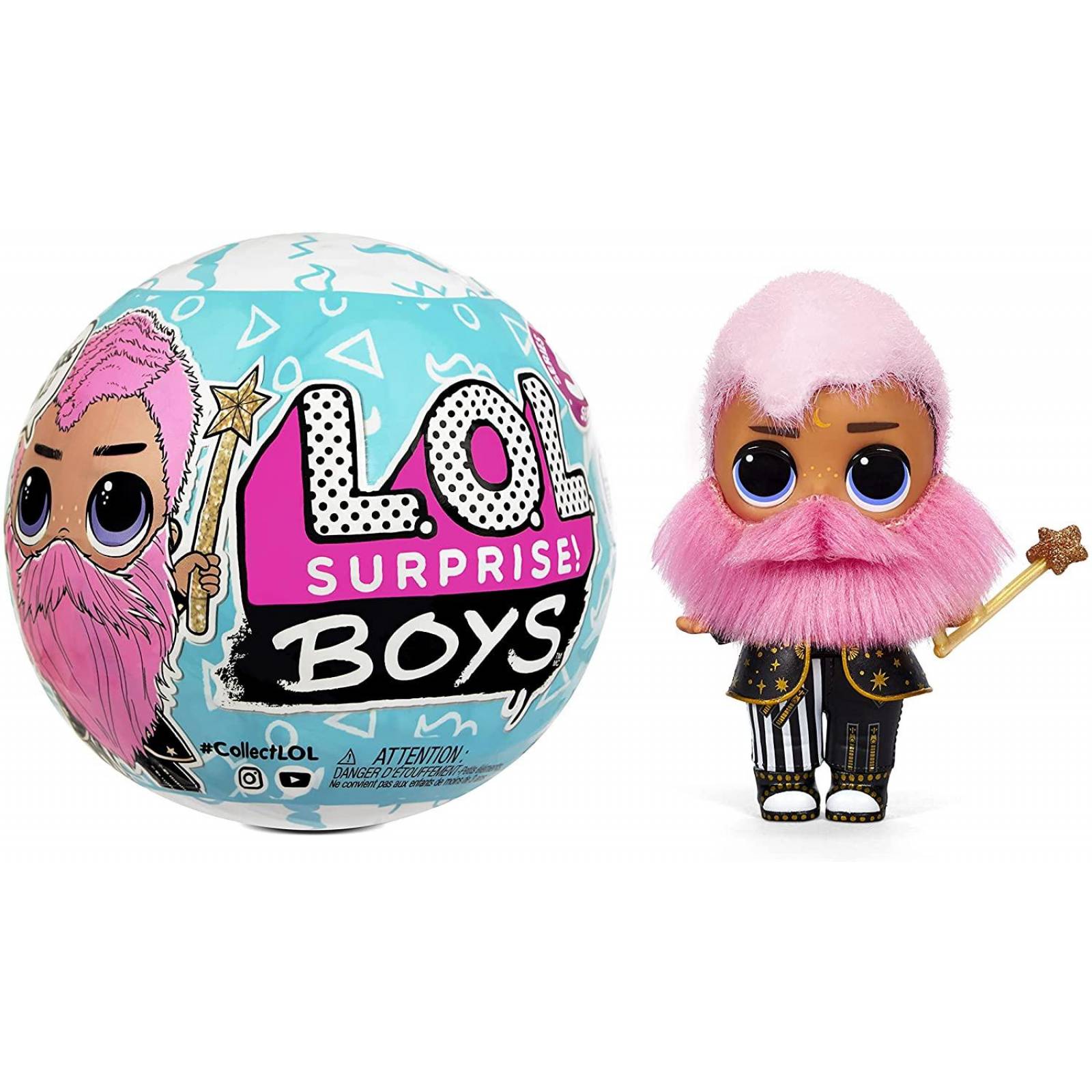 LOL Surprise Boys Series 5 Muñeco coleccionable con 7 sorpresas