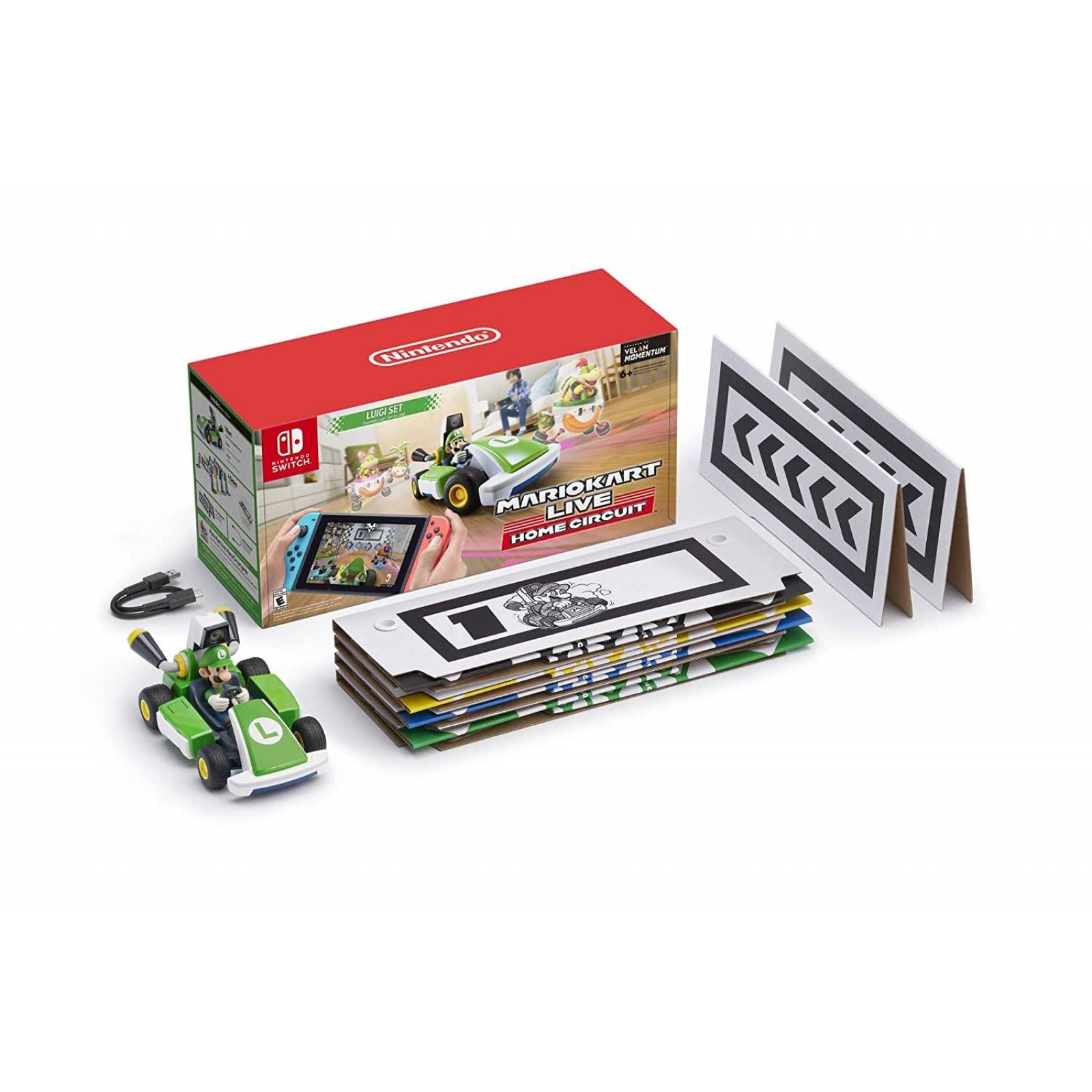 Nintendo Switch - Mario Kart Live: Home Circuit - Luigi Set