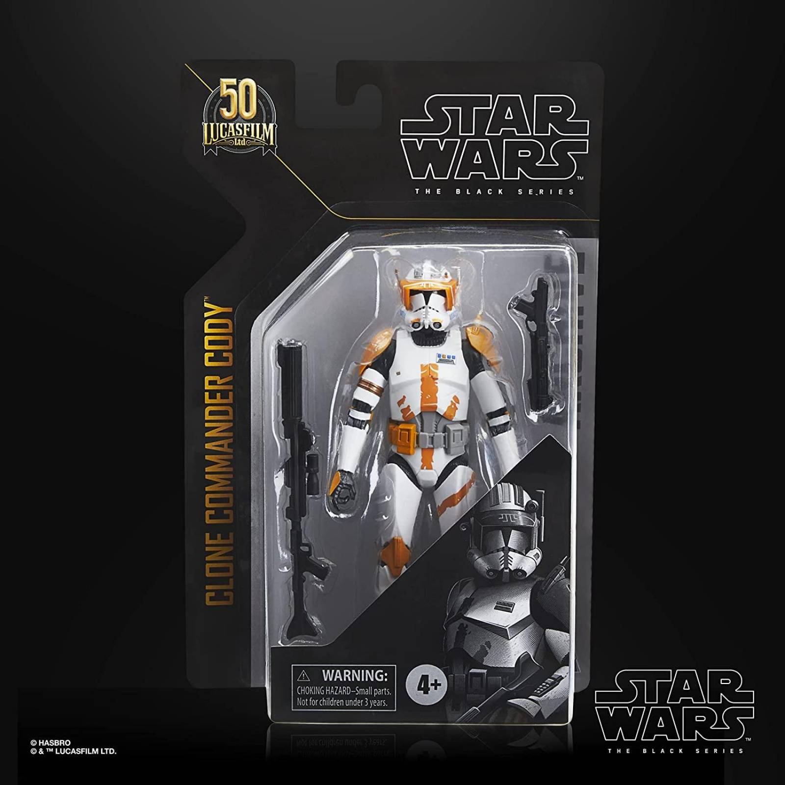 Star Wars The Black Series Archive Clone Commander Cody. Figura de acción coleccionable 