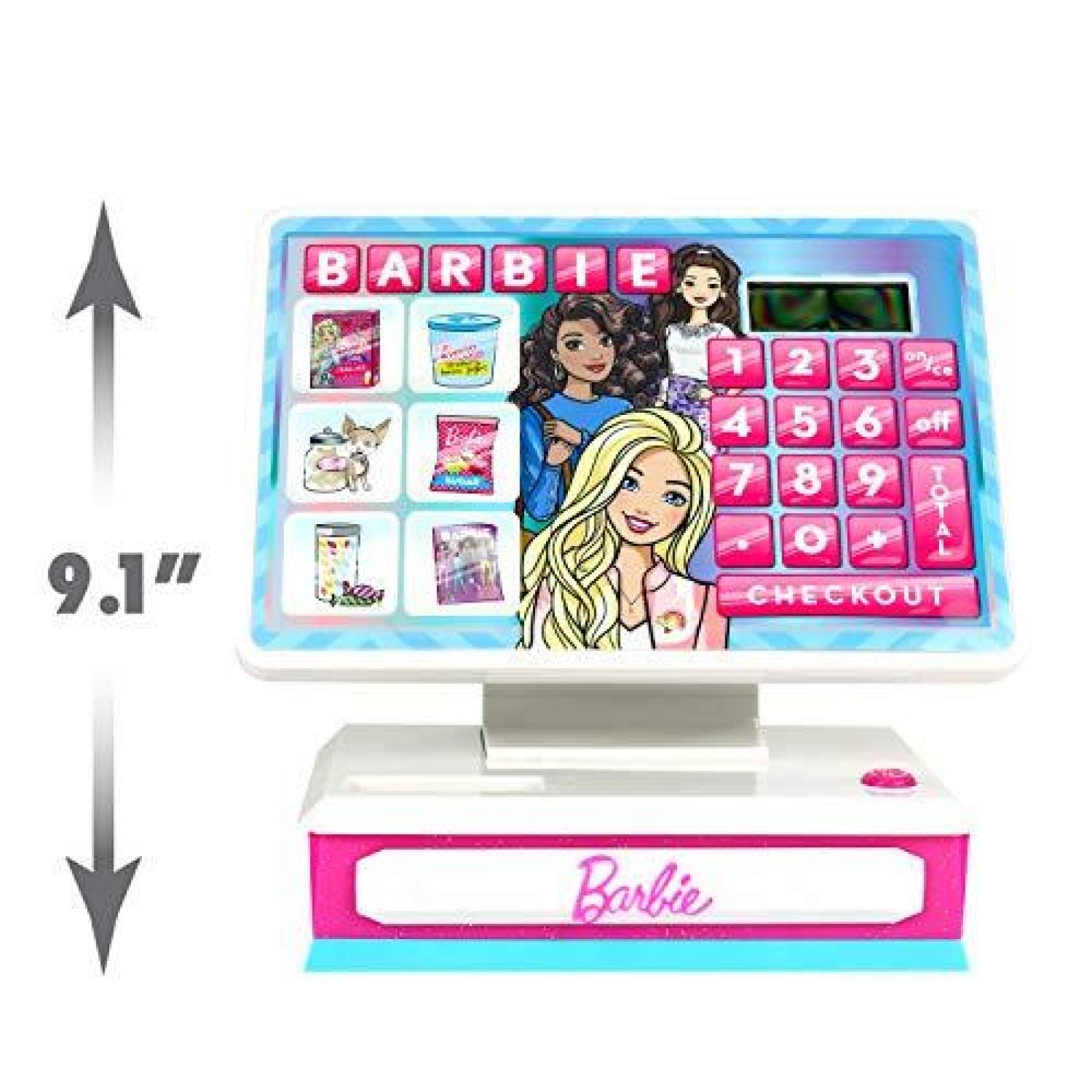 Mega caja registradora online barbie