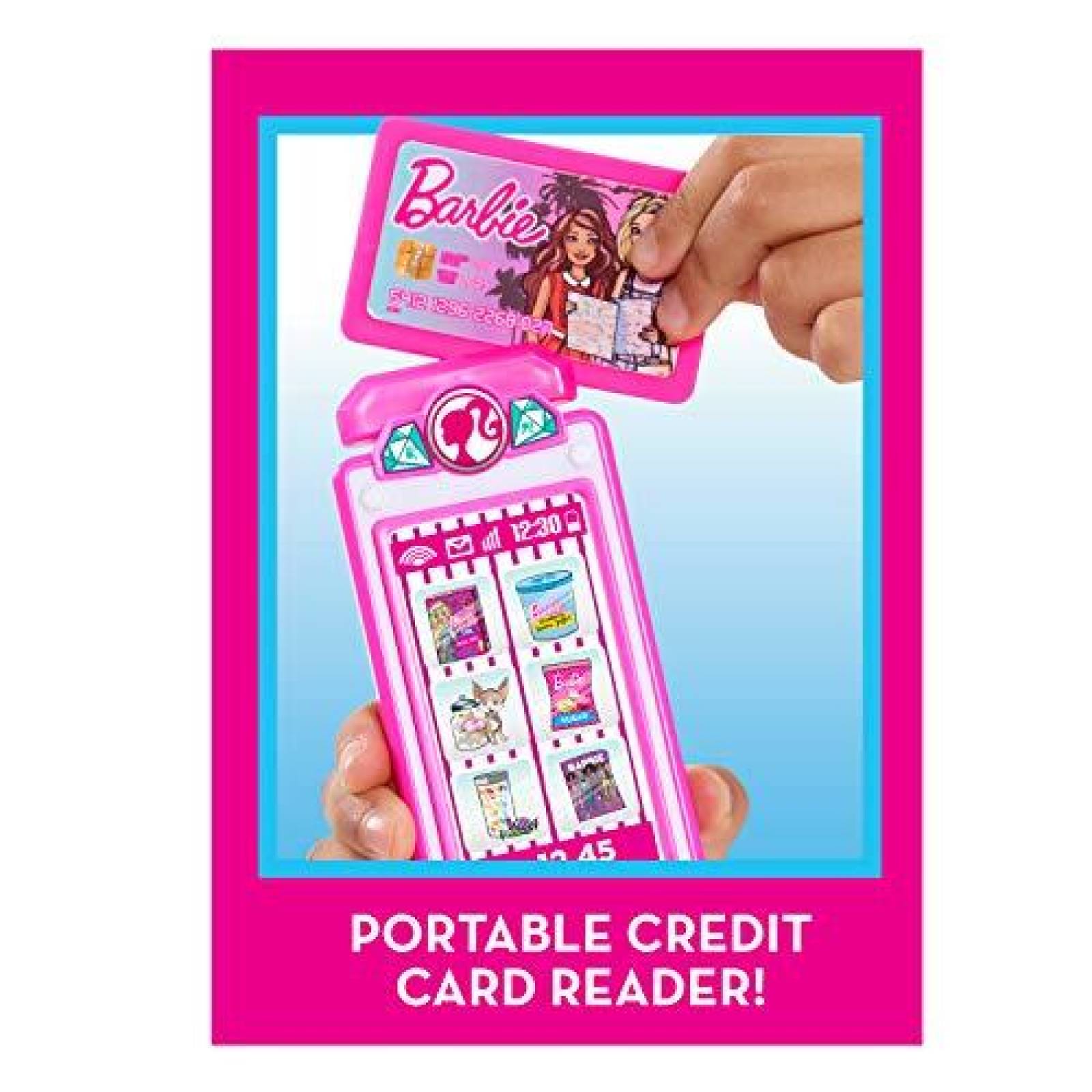 Barbie - Caja registradora de Lujo con Sonidos